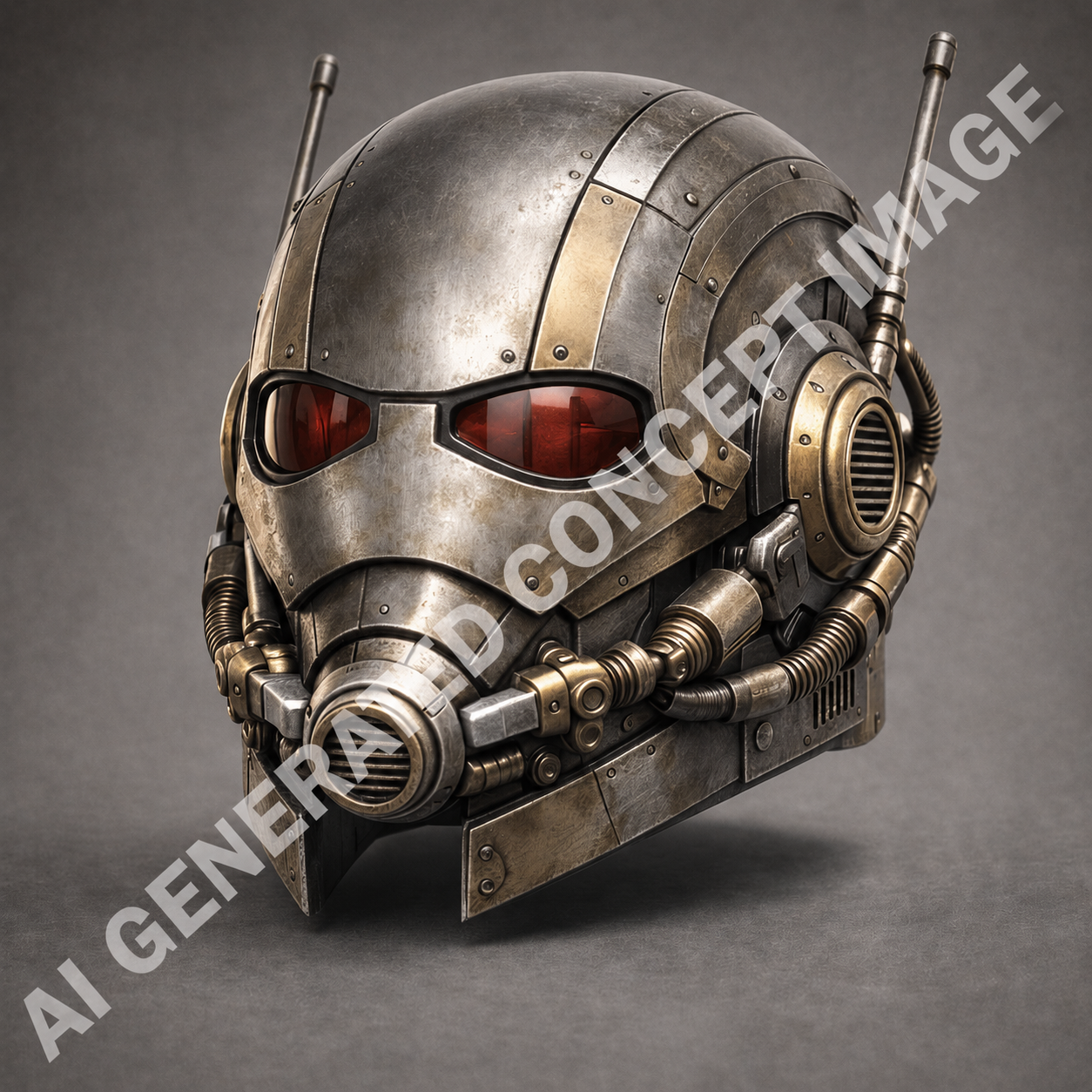 Fallout-Inspired AntMan Helmet – Wearable Cosplay STL File (Digital Download)