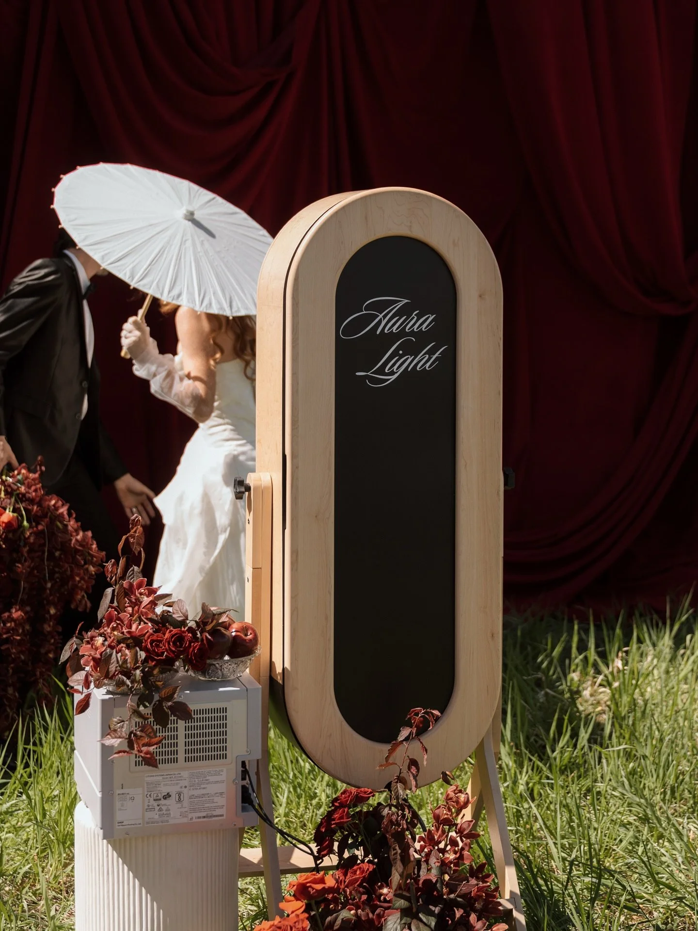 Isn&rsquo;t she magical? 🥀🪞🎞️💍

Baker @alyce.in.flourland 
Car @1969_white_corvette 
Content Creator @foreverafterinstantly 
Drapery @littlemadevents 
Dress @annabebridal 
Florist @laleflorals 
HMUA @glowincobeauty 
Linens @bbjlatavola 
Models @t