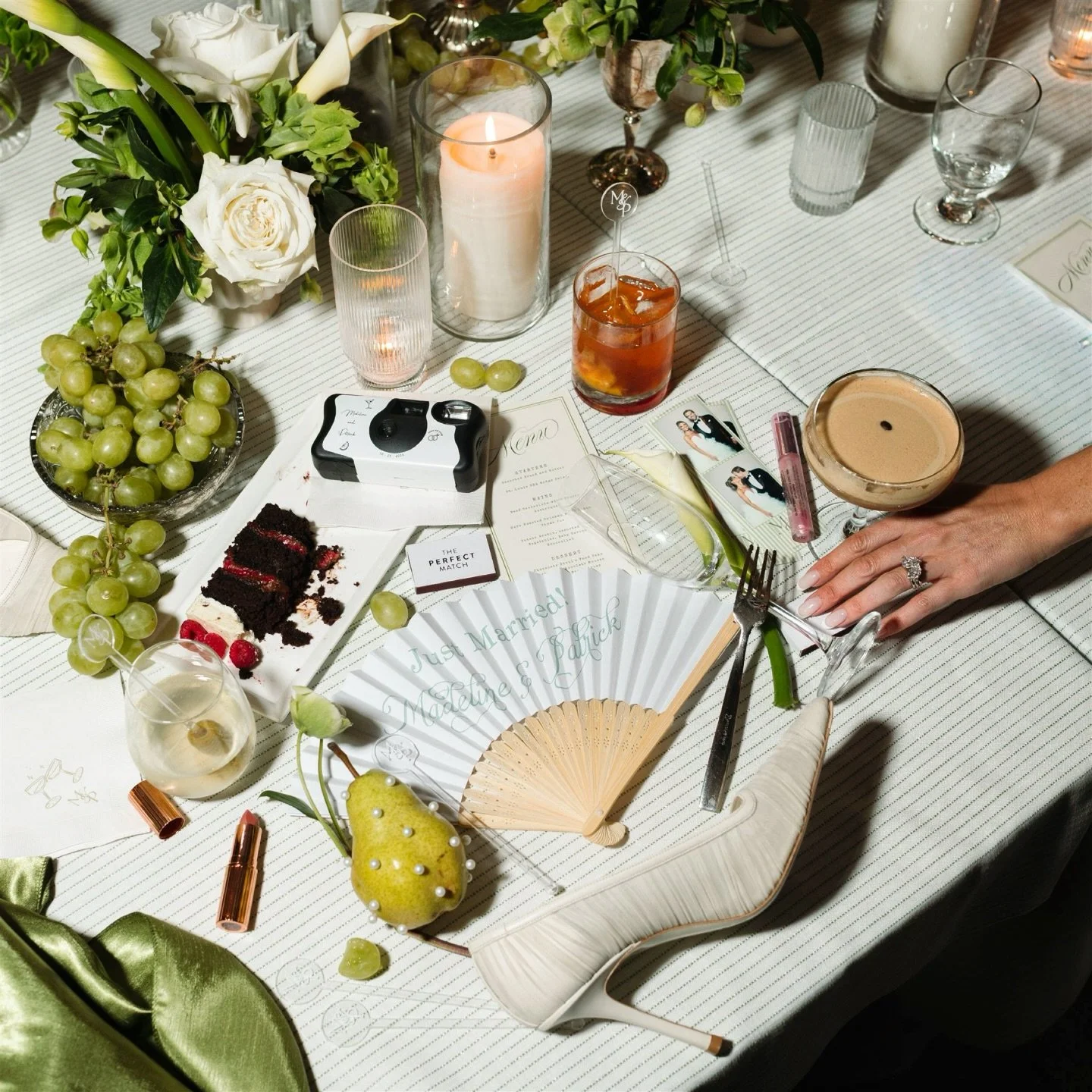 Details of M&amp;Ps breathtaking wedding day 💍

Photographer @zachandrosalie