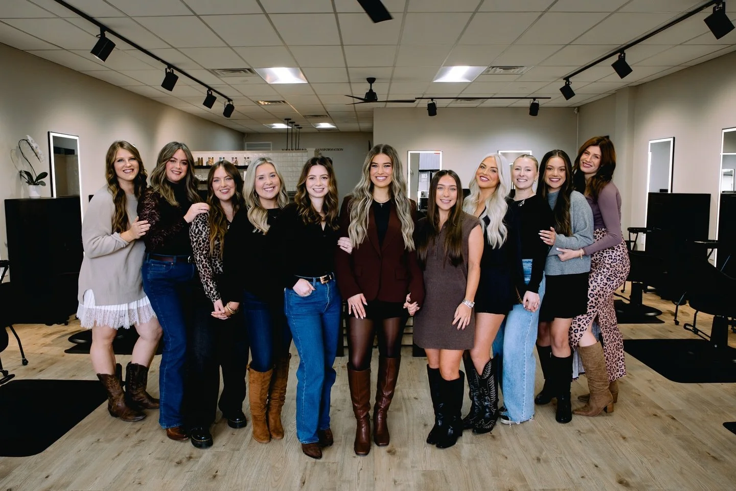 Thankful for this crew and all the laughter, fun, and joy we share at work every single day. Such an incredible group of women! 🫶🏻🥹❤️
