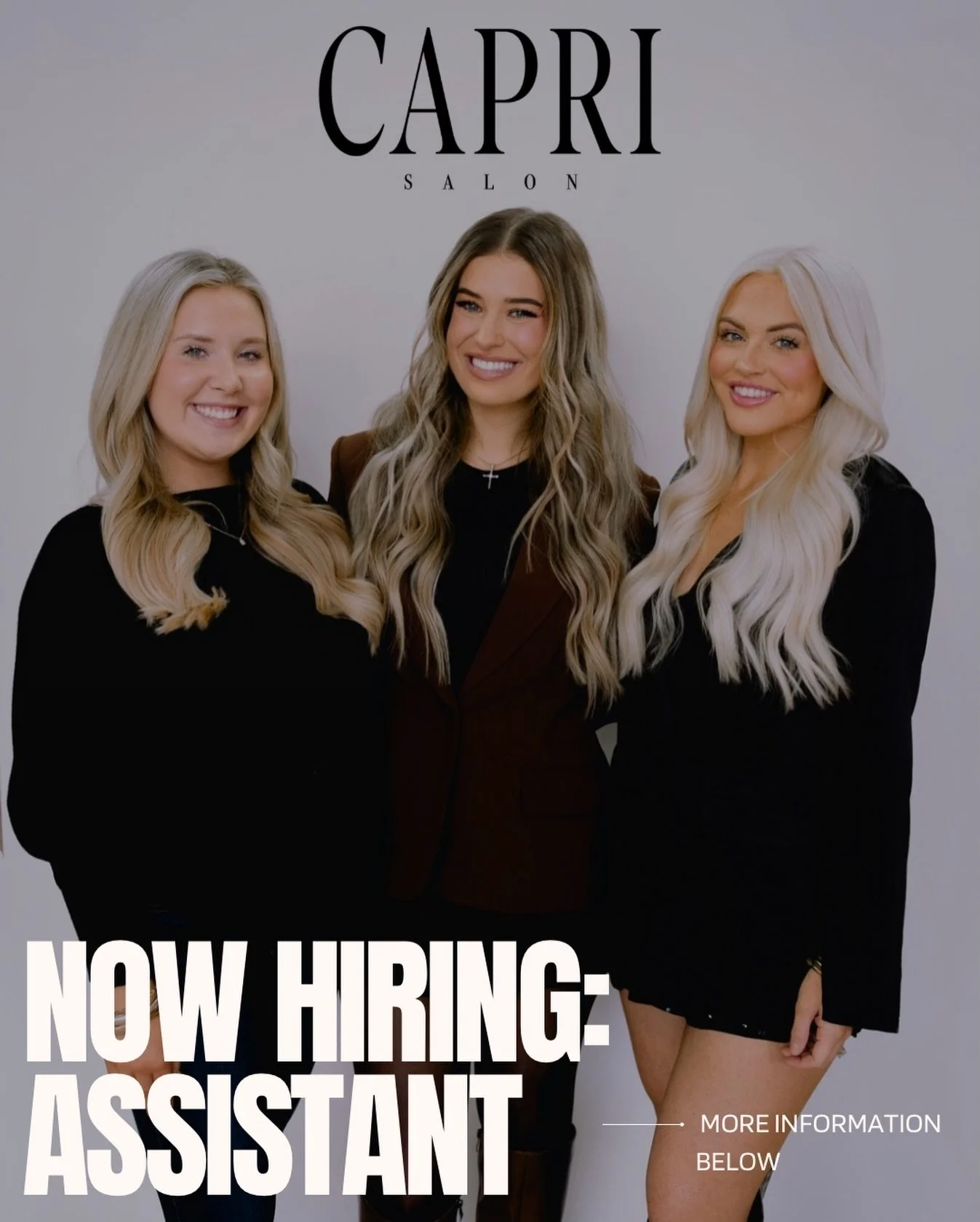 As many of you already know, Parker and Aubrey have been taking on their own clientele for a while now and have truly excelled so quickly. It became very clear that they were more than ready to fully step into their roles as independent stylists behi