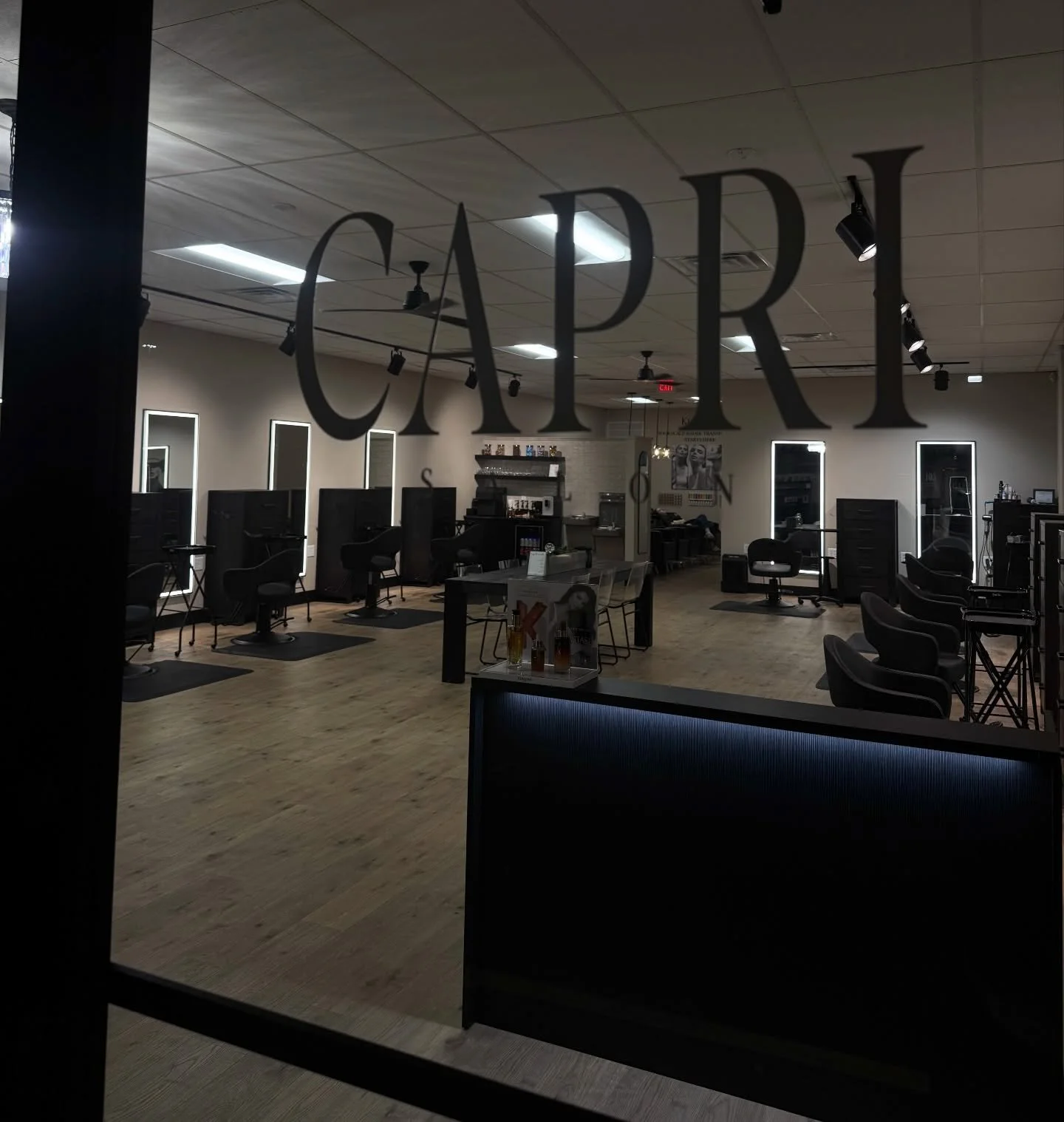 After hours at the salon hits different 🤍
When it&rsquo;s quiet and the lights are low, I just stand here and think about all the laughter, the transformations, the tears, the confidence built in these chairs.
Such a special place filled with so man