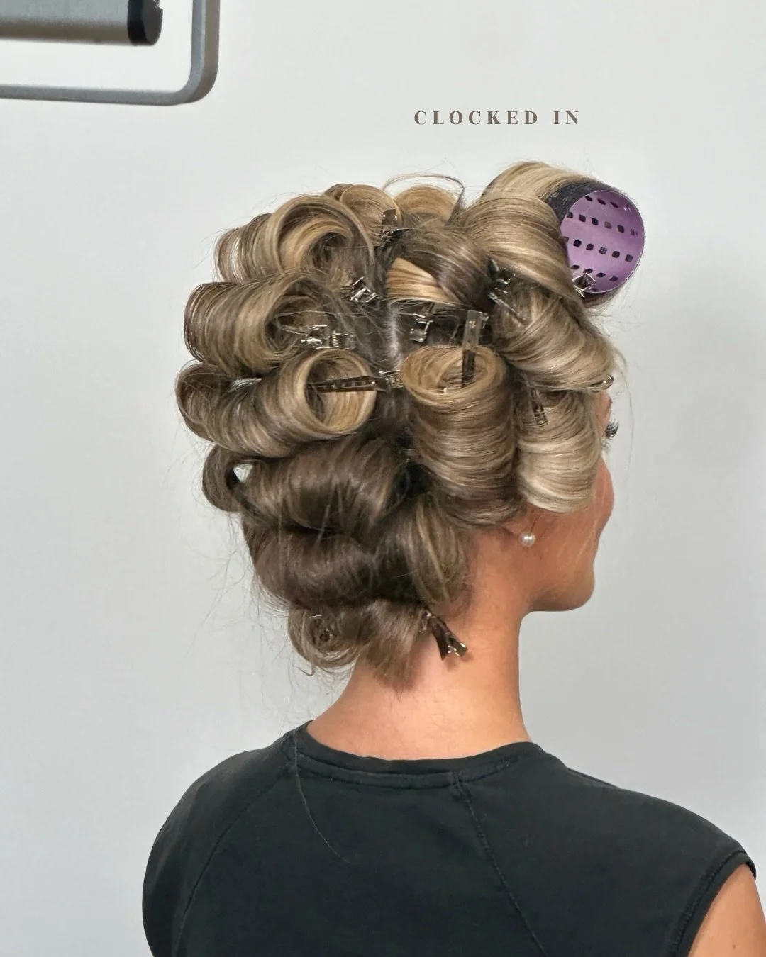 Clocked in &amp; Clocked out by @byparkerjean 🩷