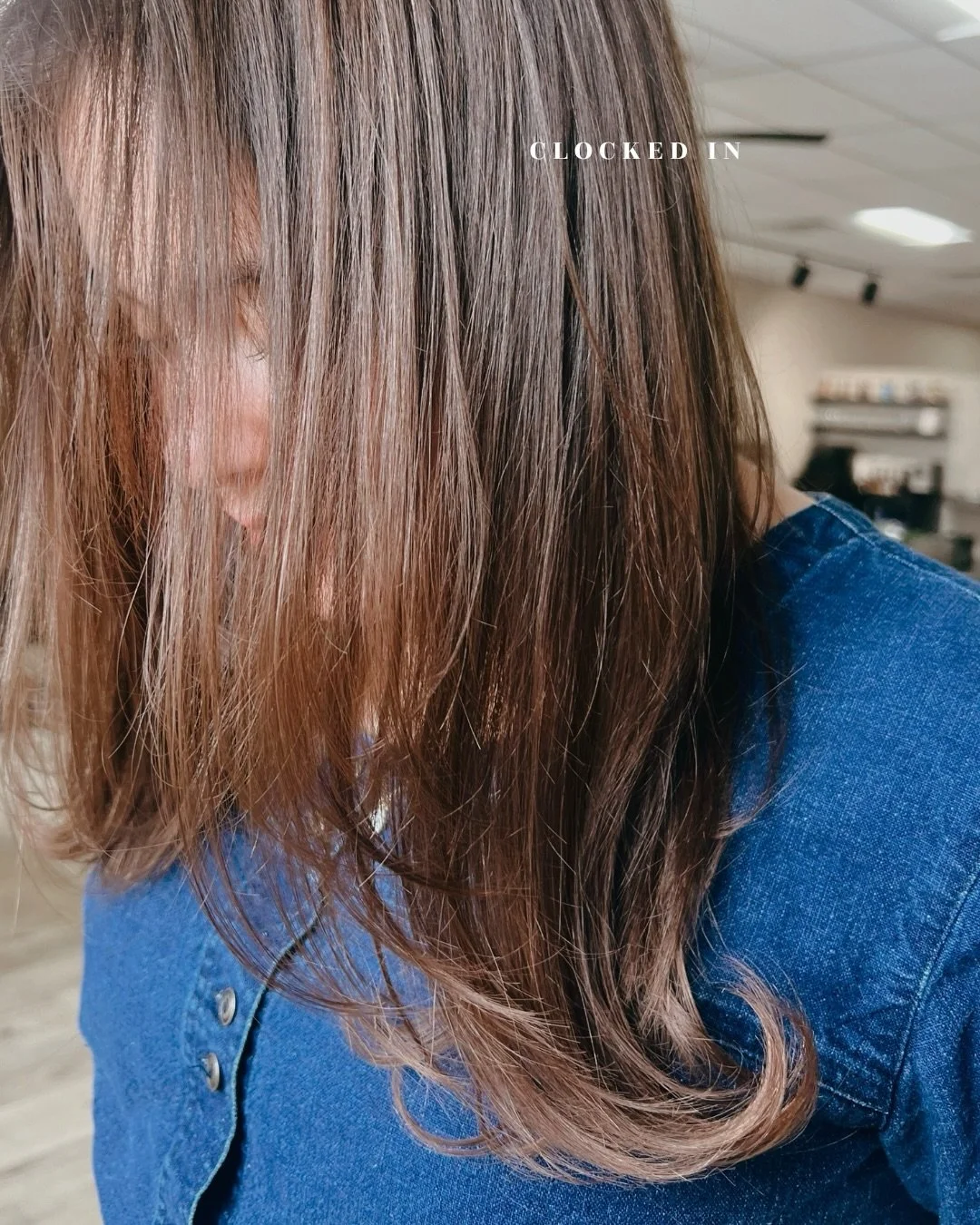 Absolutely loving getting to show our girlies Clocked in &amp; Clocked out 🤍

#franklinsalon #hairsalon #hairstylist