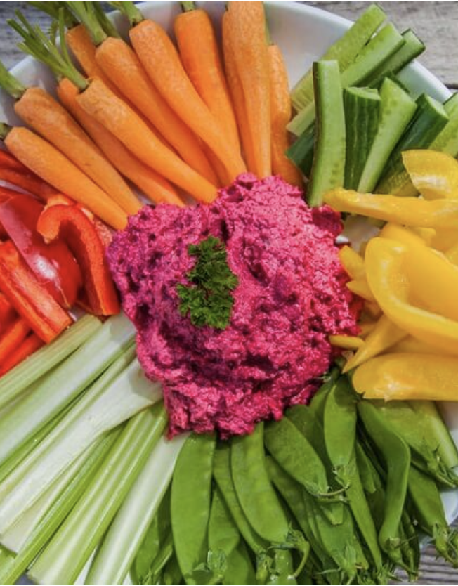 Beetroot hummus