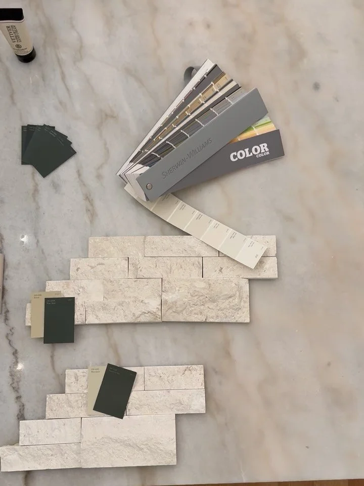 WIP

#workinprogress #interiordesign #sampleboard #mood #naturalstone #adu #flowers #marble #contemporary