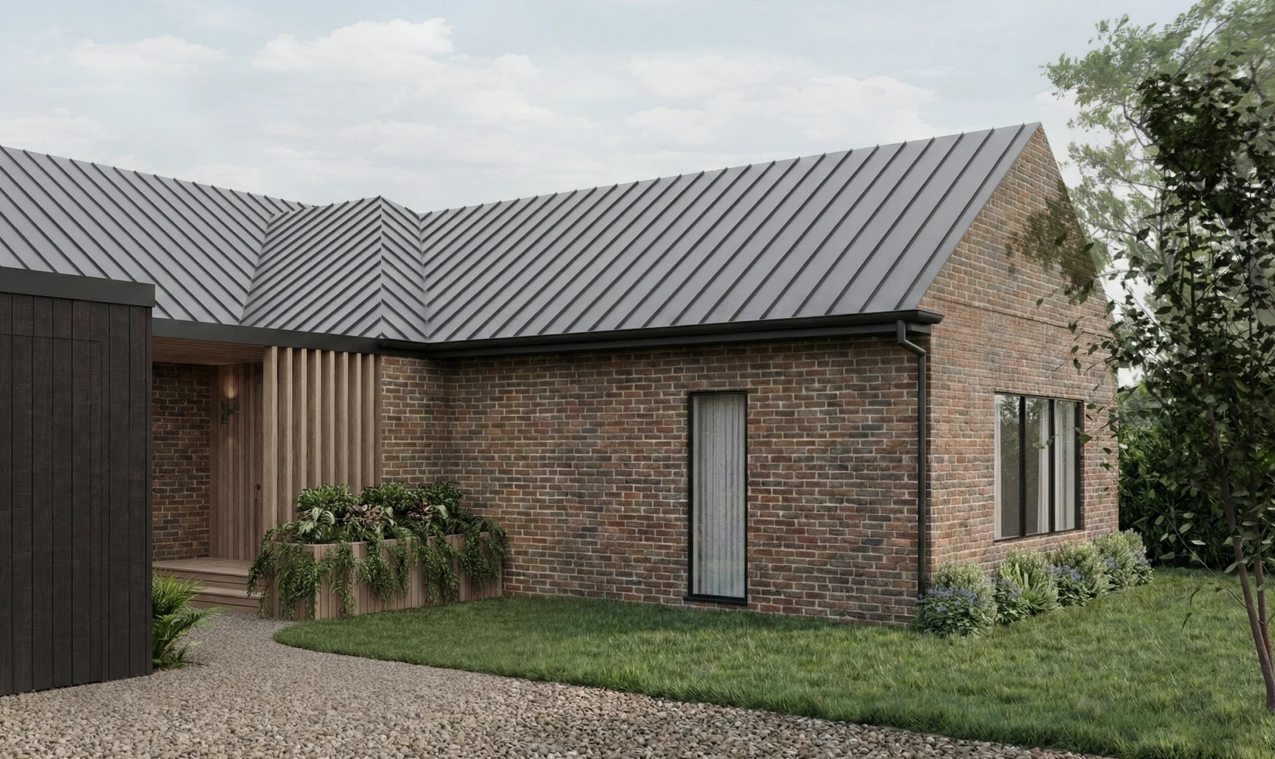 Heritage brick extension Geelong Architektura