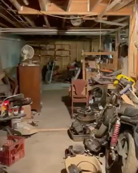 Basement clean out in Byfield, MA 
Before and after