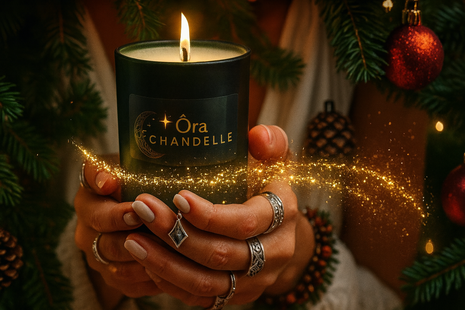 chandelle Noël Ôra-édition limitée