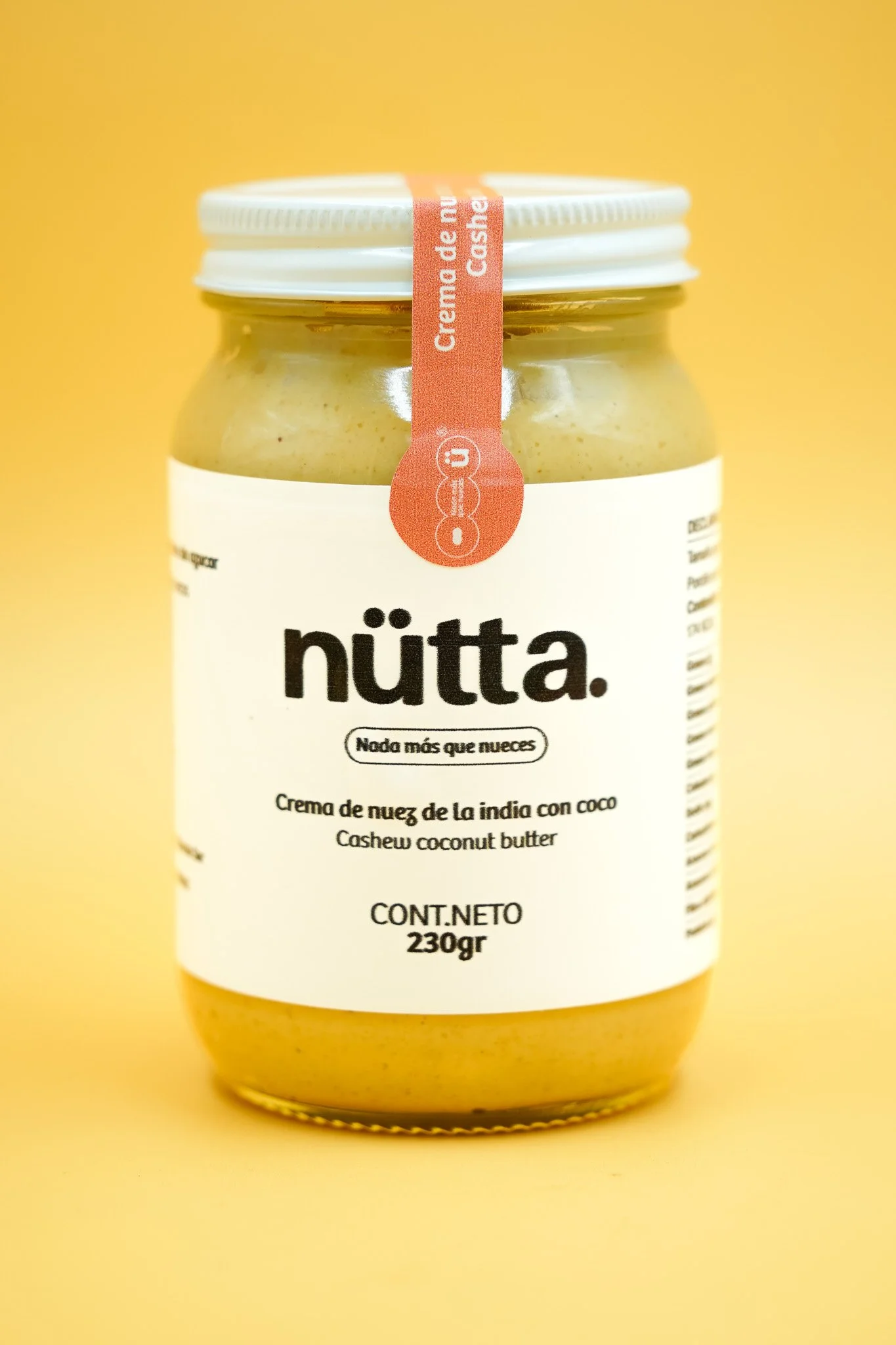 Plain Aesthetic Glass Nut Butter Containers