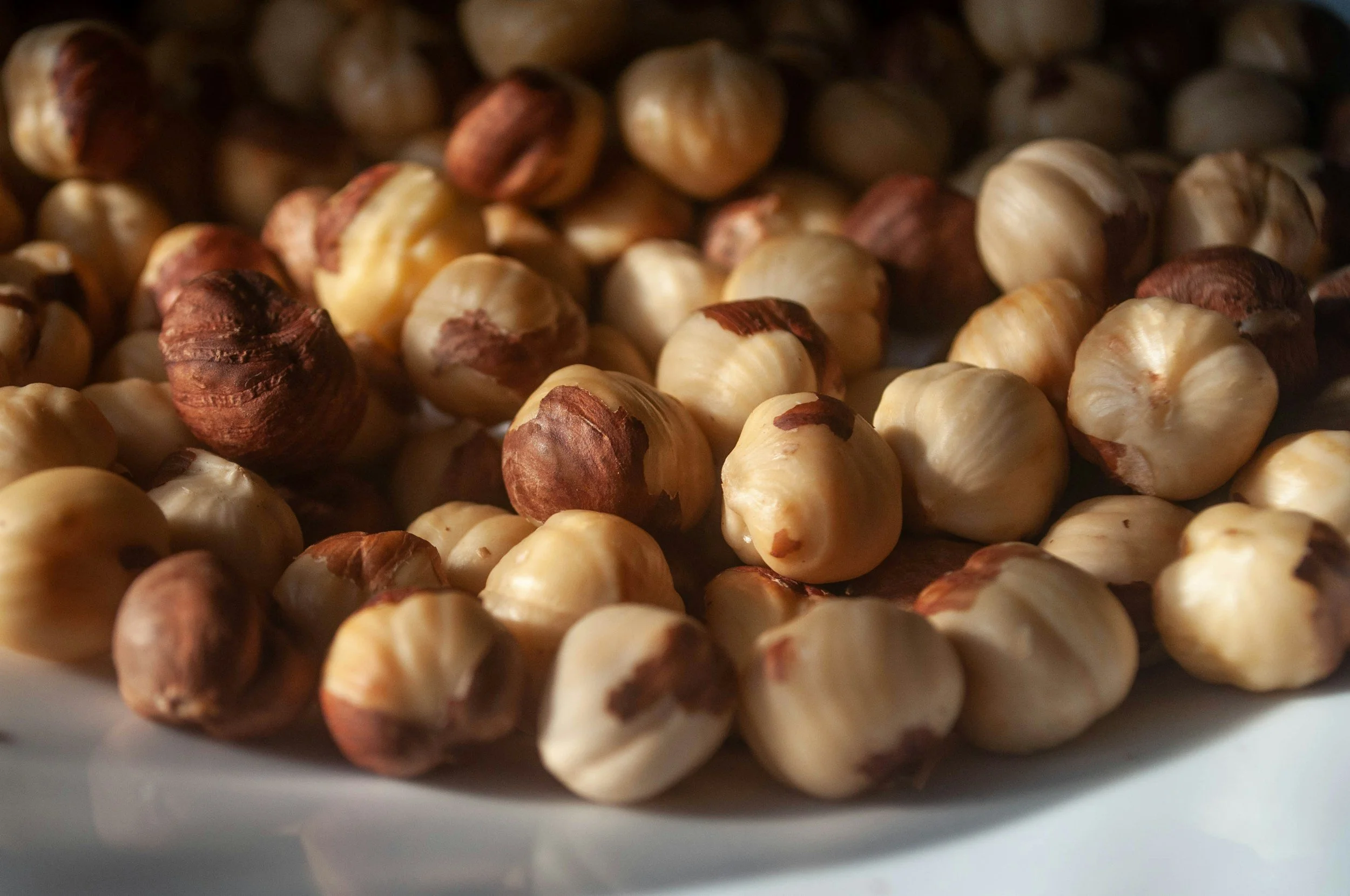 Close Up /  hazelnuts