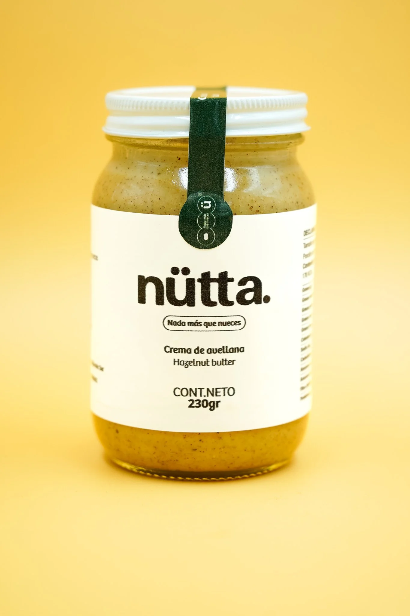 Plain Aesthetic Glass Nut Butter Containers