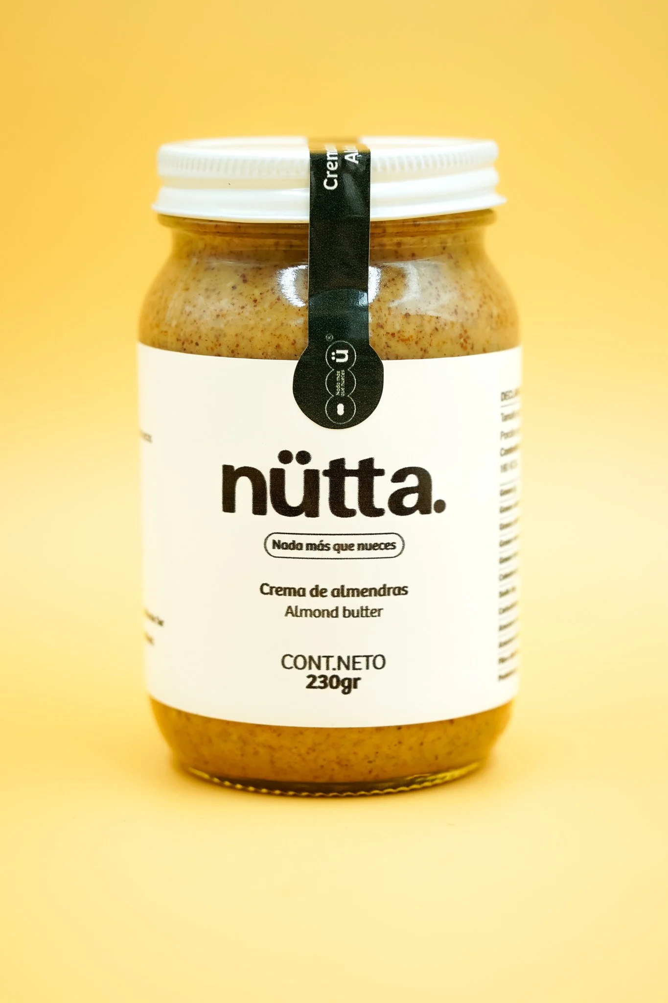 Plain Aesthetic Glass Nut Butter Containers