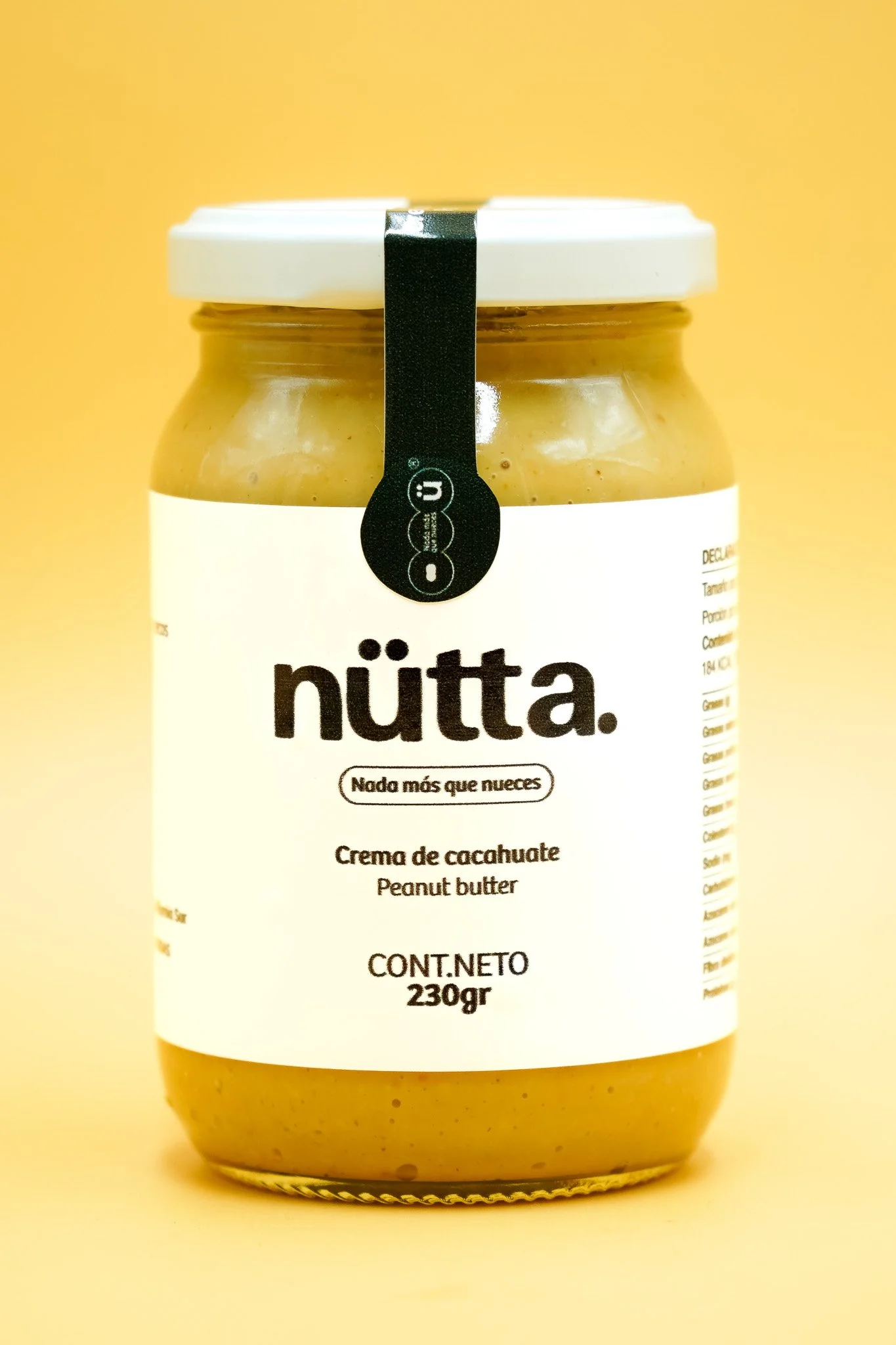 Plain Aesthetic Glass Nut Butter Containers