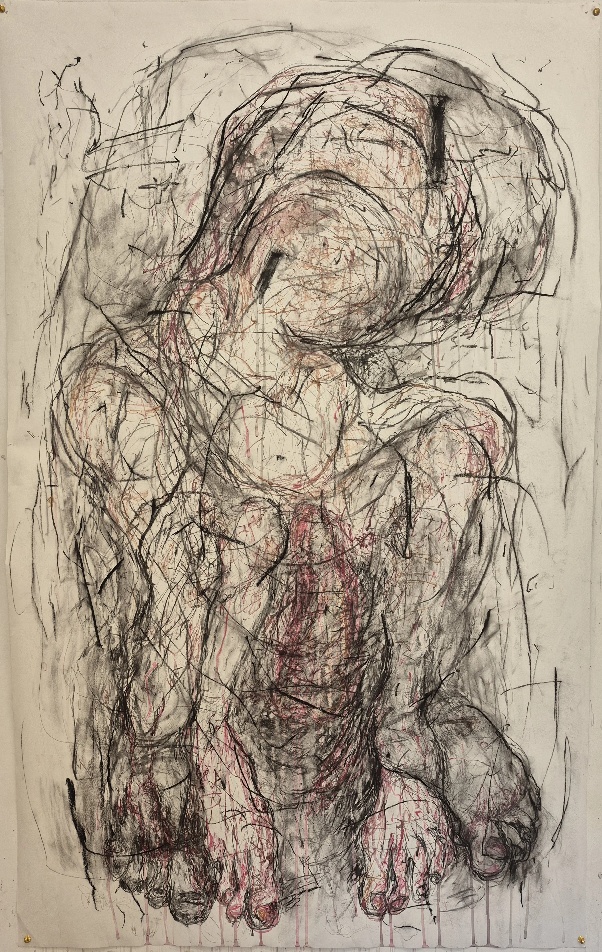 143 | Three selves (large drawing) | 2022