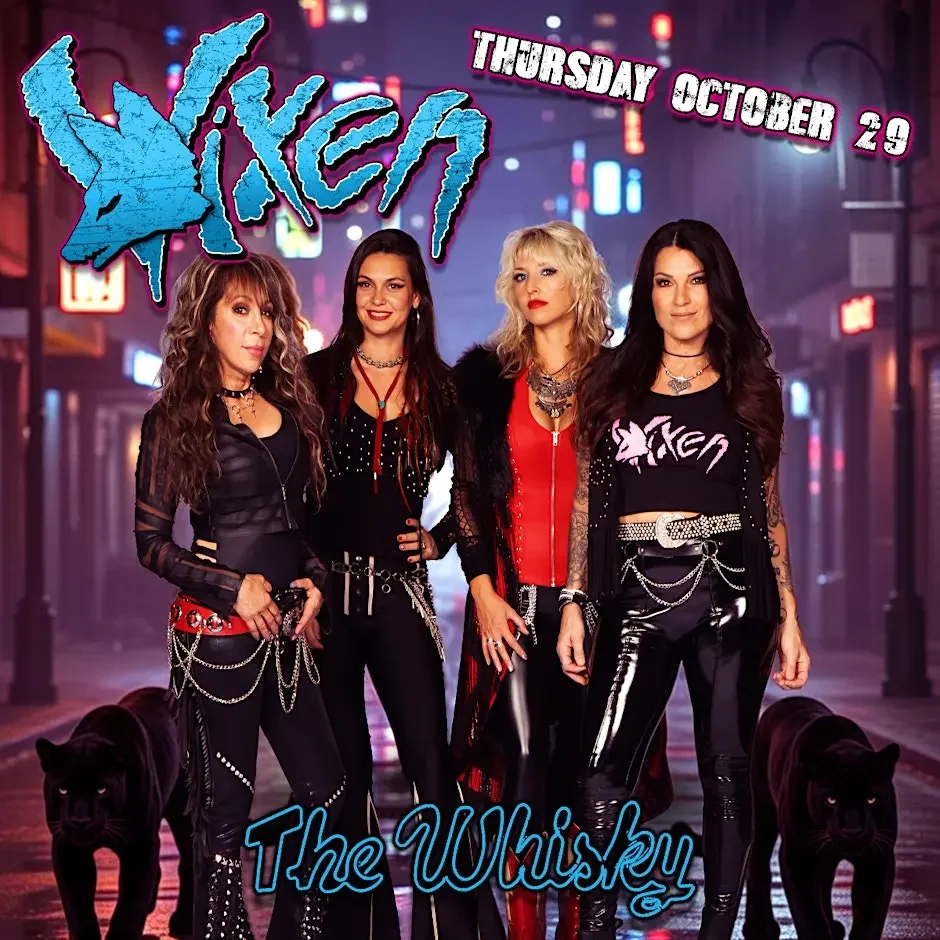 West Hollywood, CA (supporting Vixen)