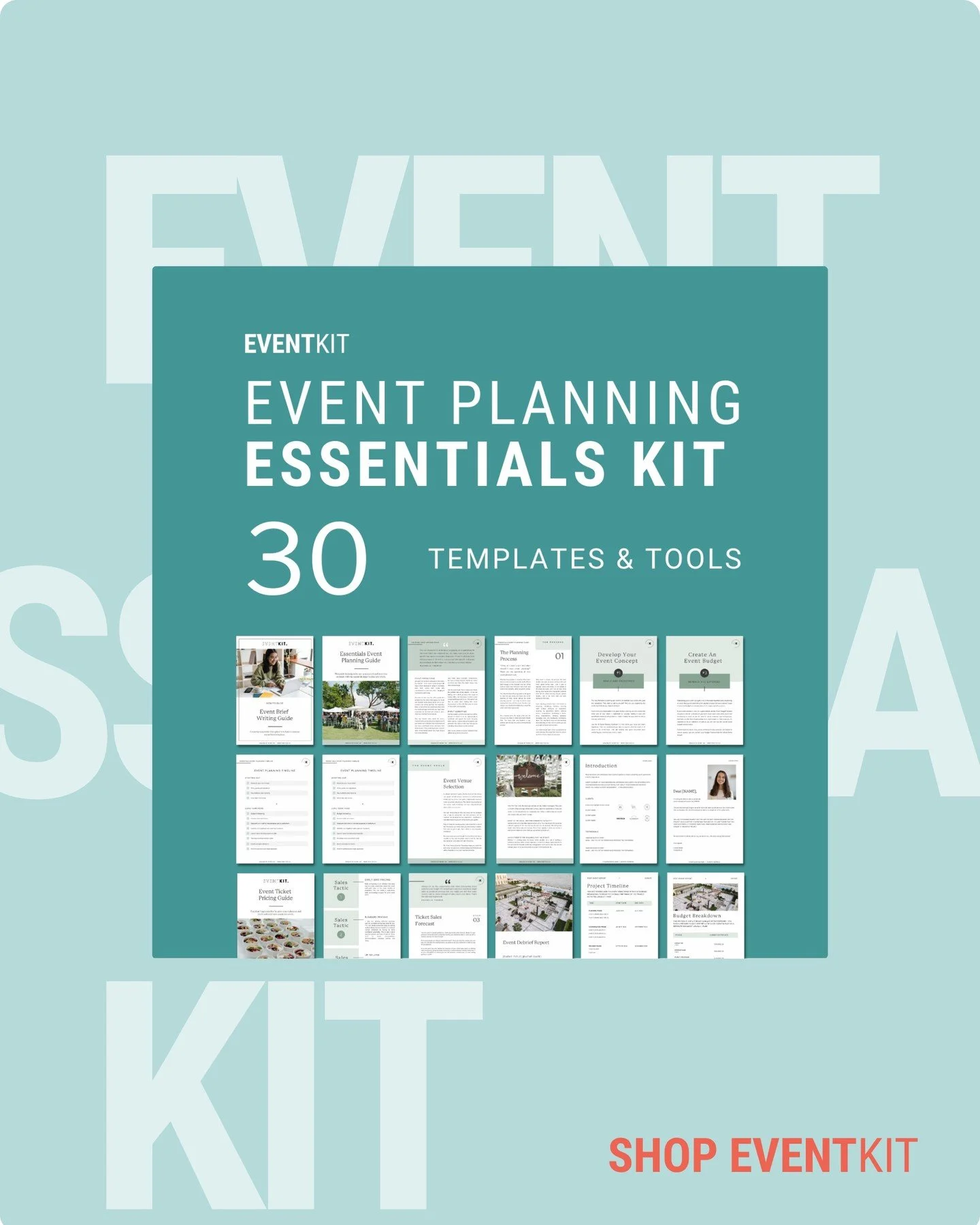 Every event planner has that one toolkit they rely on for everything.
This is ours. 

The Event Planning Essentials Kit is the signature Event Kit product &mdash; the practical, no-fluff foundation trusted by planners across the world to bring events