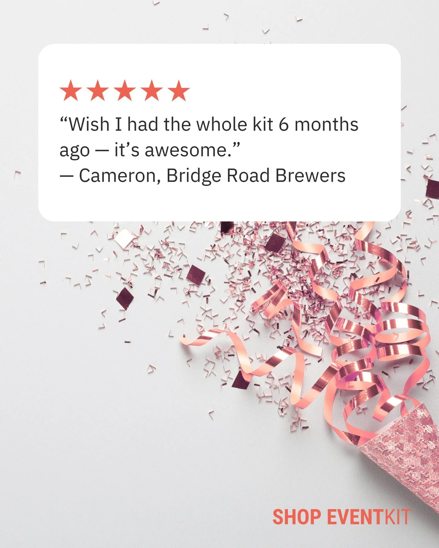 One of my favourite messages to get is:
&ldquo;I wish I&rsquo;d had this six months ago.&rdquo;

It&rsquo;s that perfect mix of relief and facepalm.
Because once you start using Event Kit templates, everything gets clearer &mdash; and you can&rsquo;t