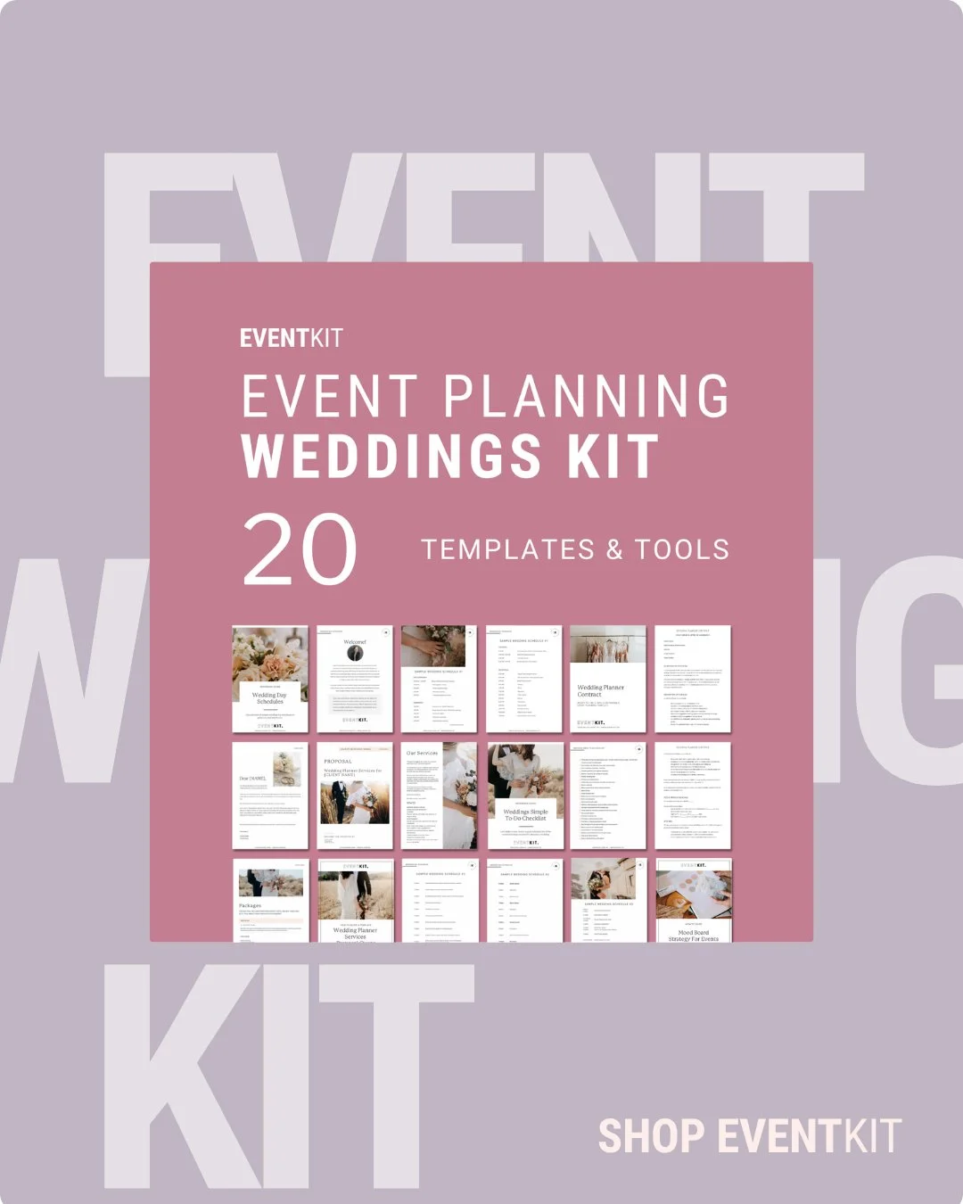 You know what trips up a lot of aspiring wedding planners? It&rsquo;s not the big vision. It&rsquo;s starting from scratch.

Timelines. Checklists. Venue selection tools. Proposals. Quotes. Business admin docs.

There&rsquo;s so much to set up before
