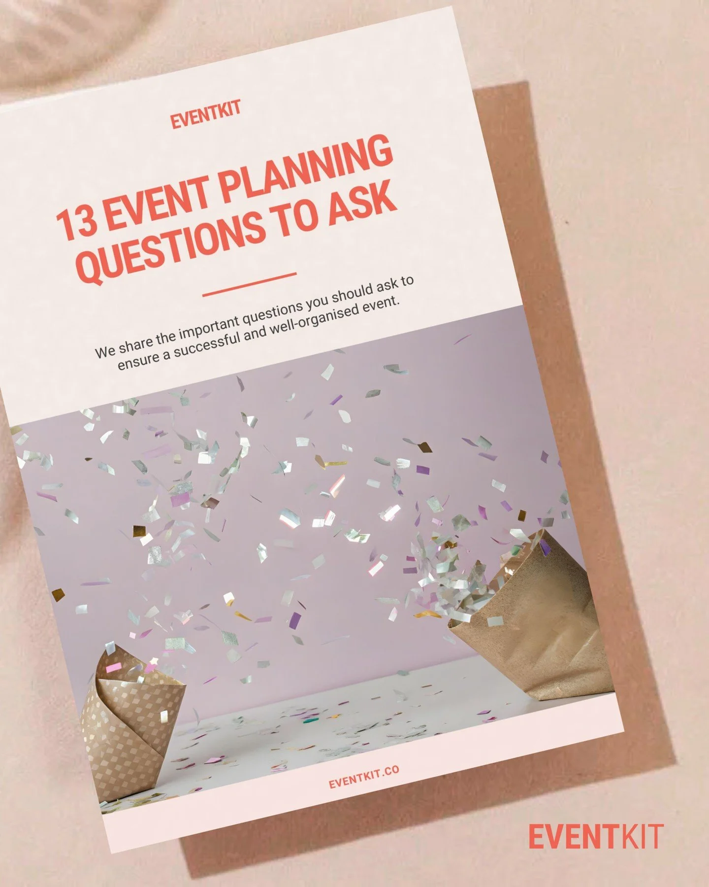 Being busy isn&rsquo;t the same as being prepared.

Without asking the right strategic questions upfront, all your event planning is just&hellip; busy-ness. It&rsquo;s not strategic planning.

Successful events don&rsquo;t just happen.
They start wit