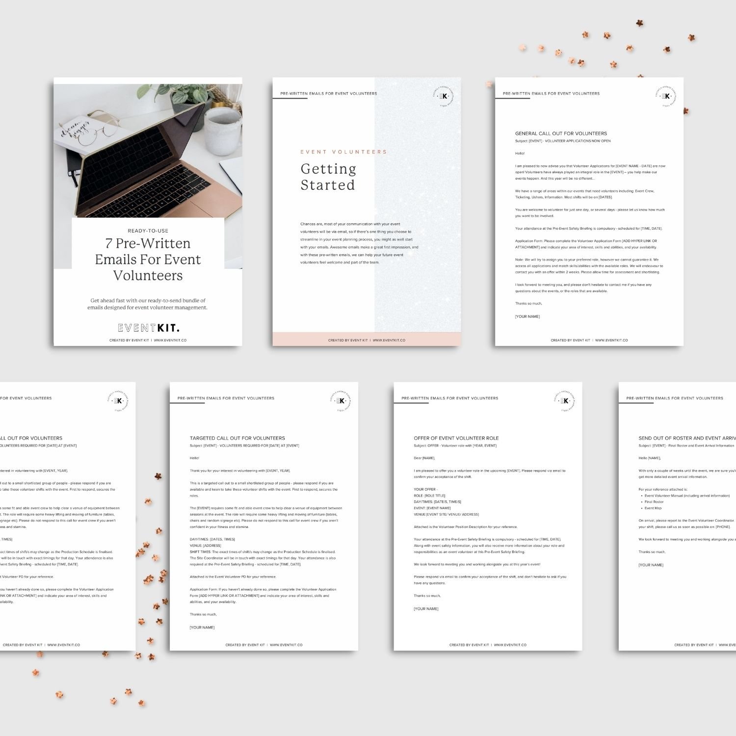 Event Kit Event Sponsorship Template Bundle Proposals & Outreach