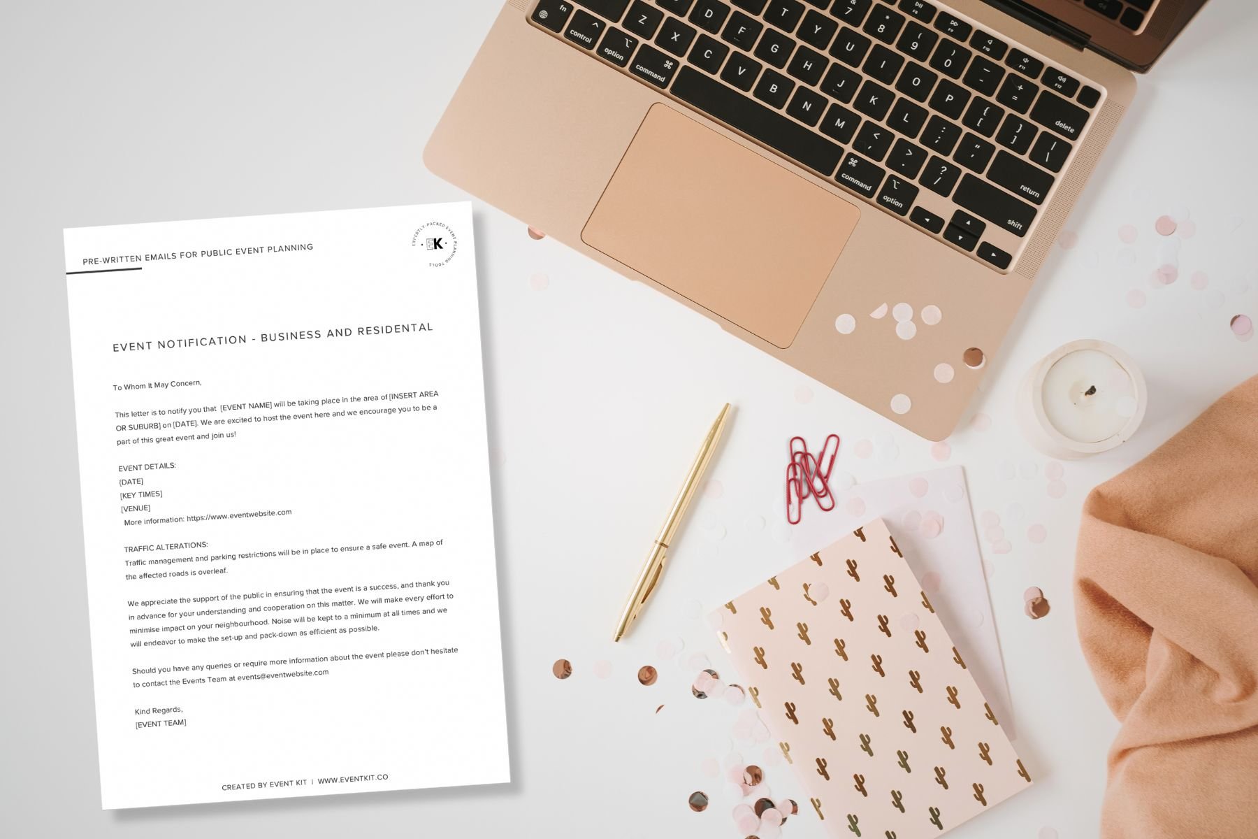 Event Planning Email Template Bundle