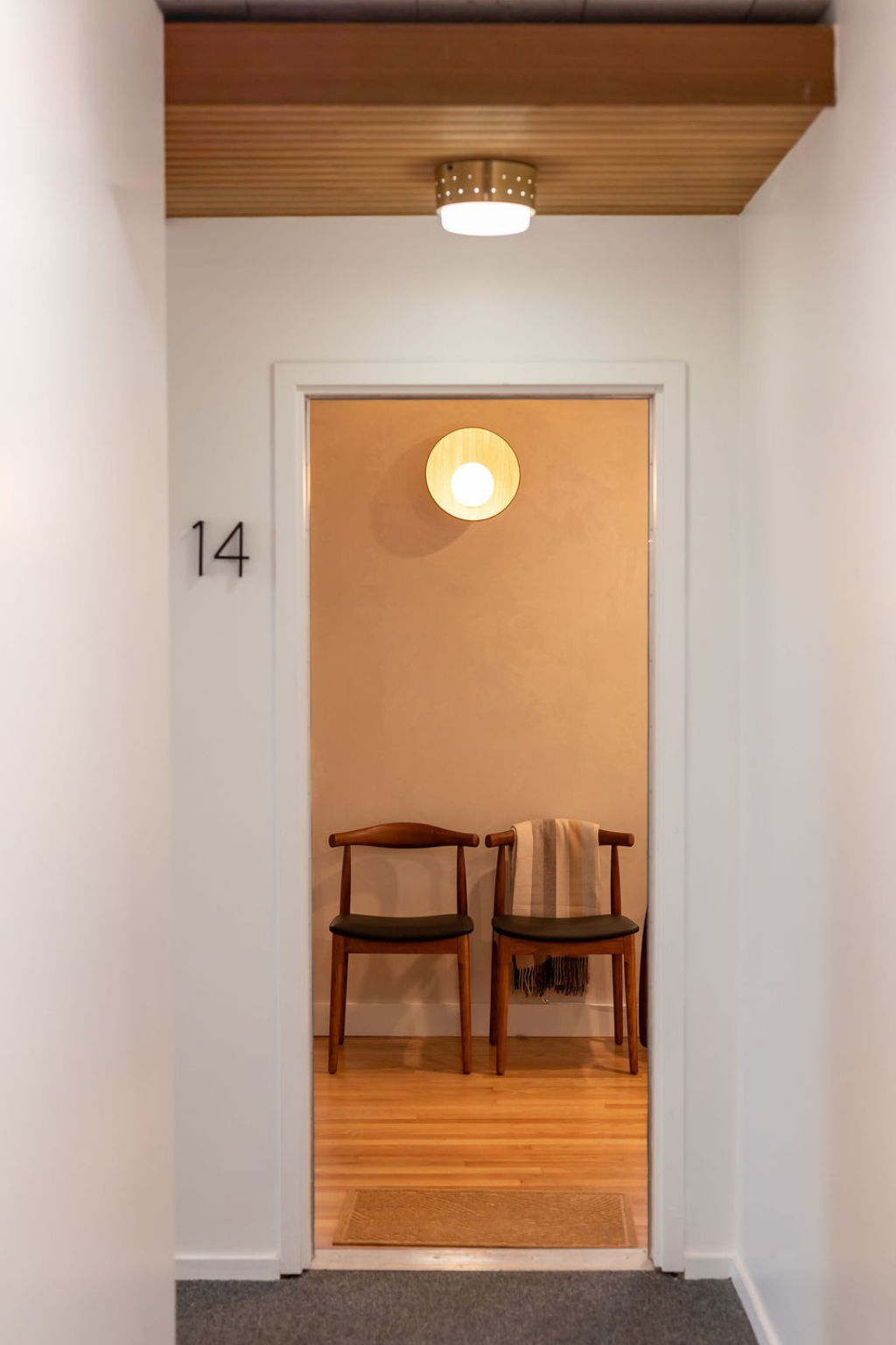 Entrance to boutique Physiotherapy clinic