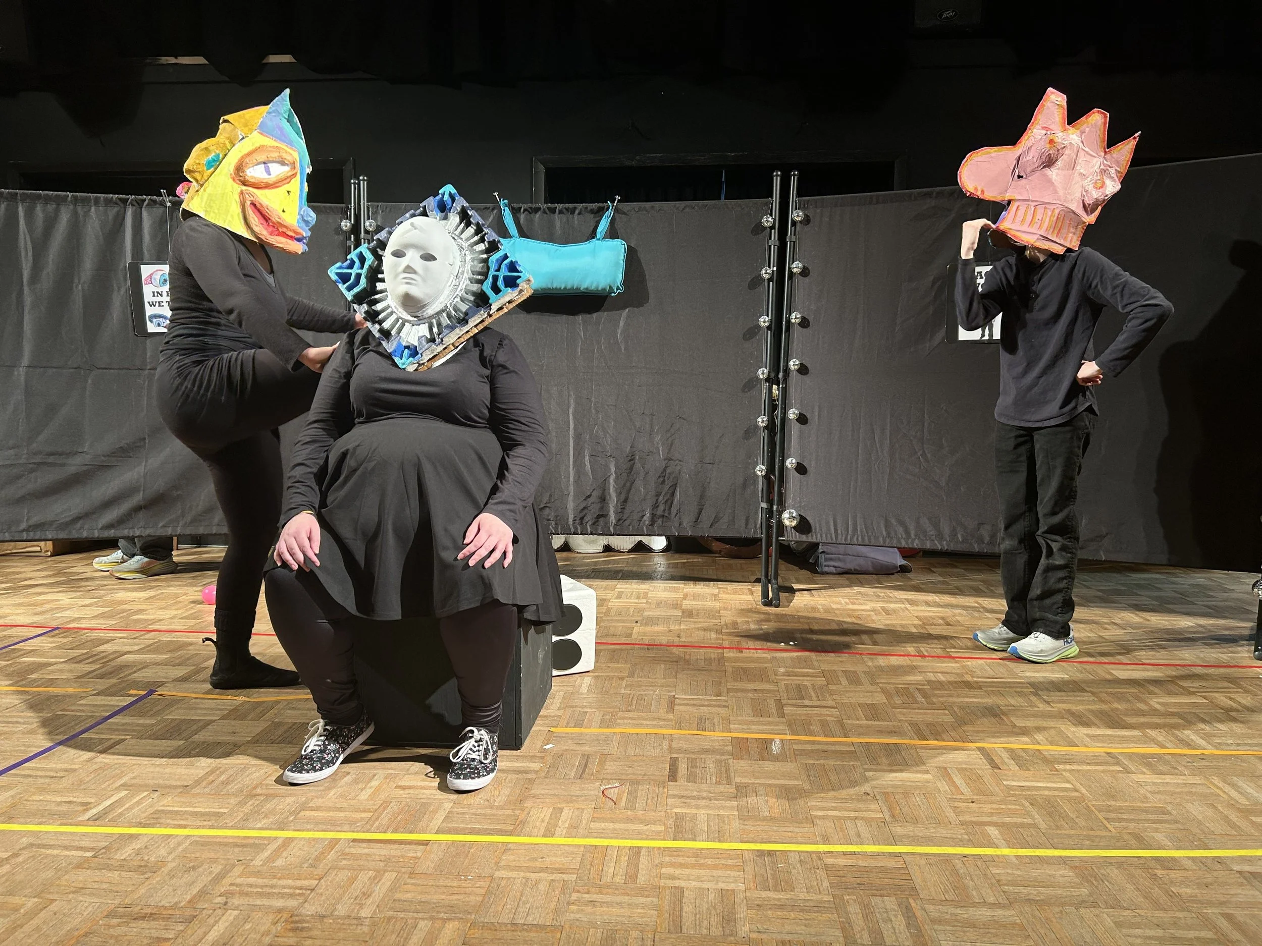 Catching Mirrors, Deviser/Puppeteer, Dir. Cameron Prevatte, Spinning Dot Theatre. Fall/Winter 2024-2025.
