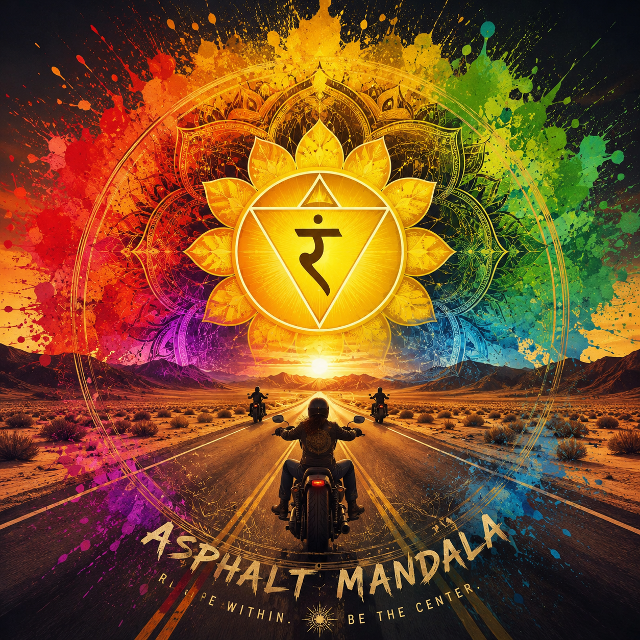 Asphalt Mandala