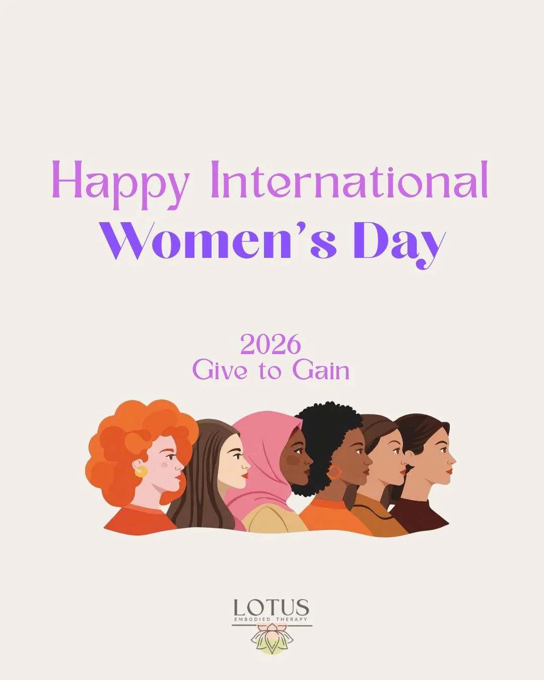 International Women's Day 2026 - "Give to Gain"

It&rsquo;s Hard to Celebrate When the World Feels Like This - This year, International Women&rsquo;s Day (IWD) lands in a world carrying visible and invisible wars. Many women are holding gri