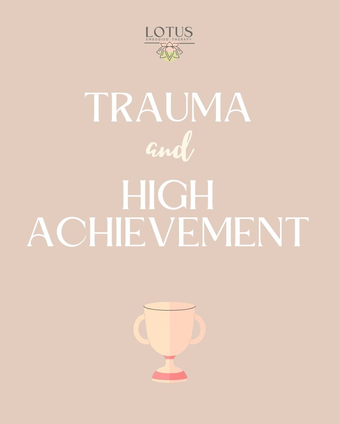 Why slowing down feels threatening... Let&rsquo;s talk about the link between trauma and high achievement.

Many high-achieving women are not driven by ambition alone. They&rsquo;re driven by hypervigilance.

&ldquo;If I do well, I&rsquo;ll be safe.&