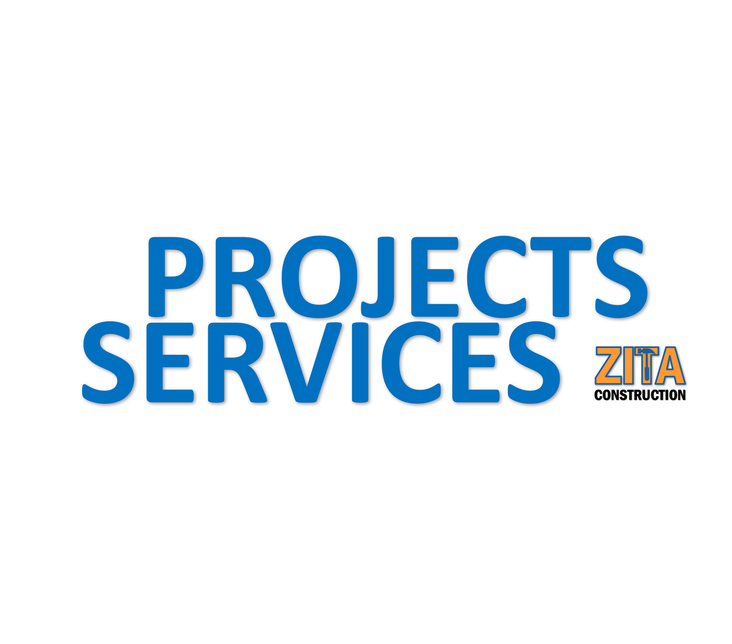 Partially constructed house with wooden framework, ladders, tools, and materials outside