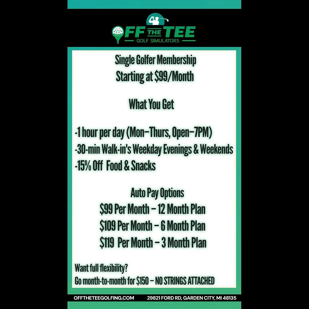 New memberships just dropped ⛳🔥 Secure your spot on the green (and in the lounge) before they&rsquo;re gone!