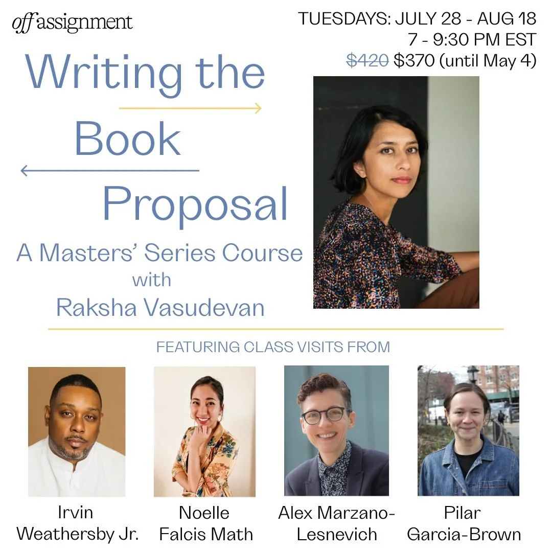✨ this august! excited to be coming back for @raksha.vasudevan01&rsquo;s amazing proposal writing course with @offassignment. discounted registration until May! 

#offassignment #writersofinstagram #publishing #literaryagent