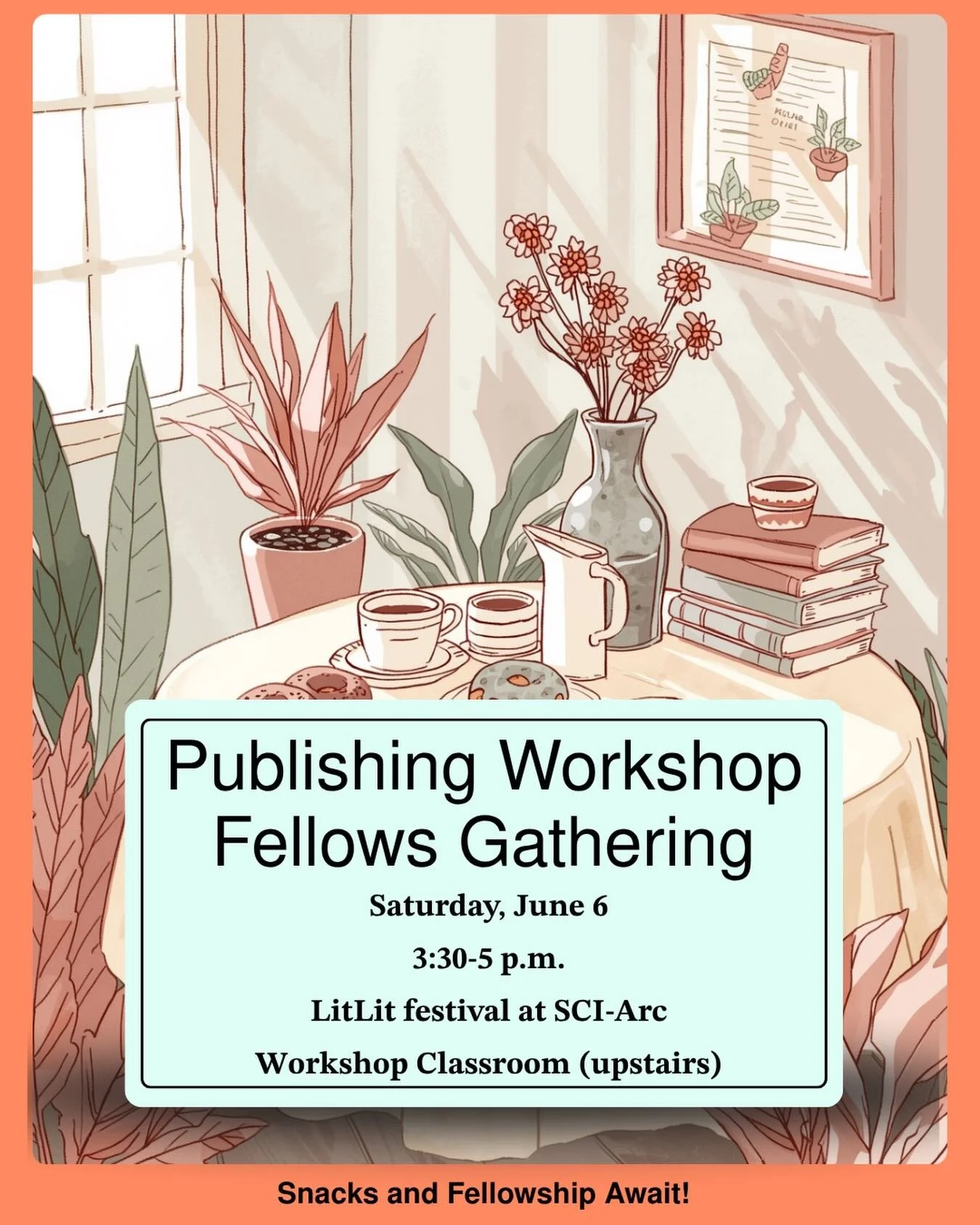 are you a @larb_workshop alumni?? (👀👀👀 I am, too! It&rsquo;s what STARTED this whole publishing journey for me!) after my workshop at @lareviewofbooks&rsquo;s LITLIT Festival, let&rsquo;s mingle! 

📣side note: I WILL be opening for queries this s