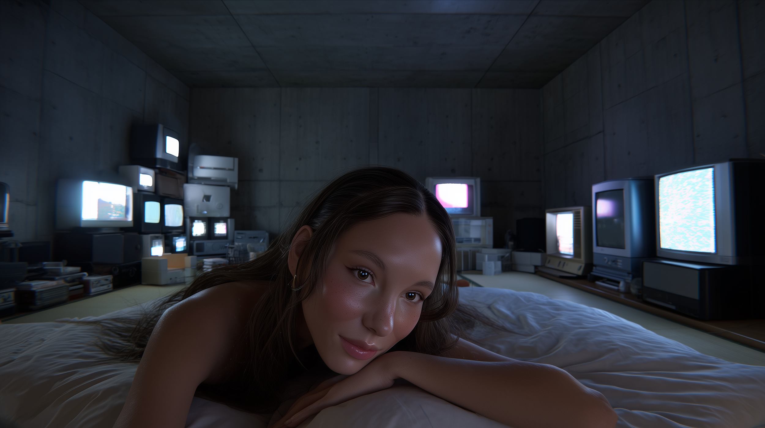 7ammai_an_ultra-realistic_image_of_Mai_lying_on_a_futon_on_the__e5ff9873-72f0-405d-9b95-817691c316a0.png