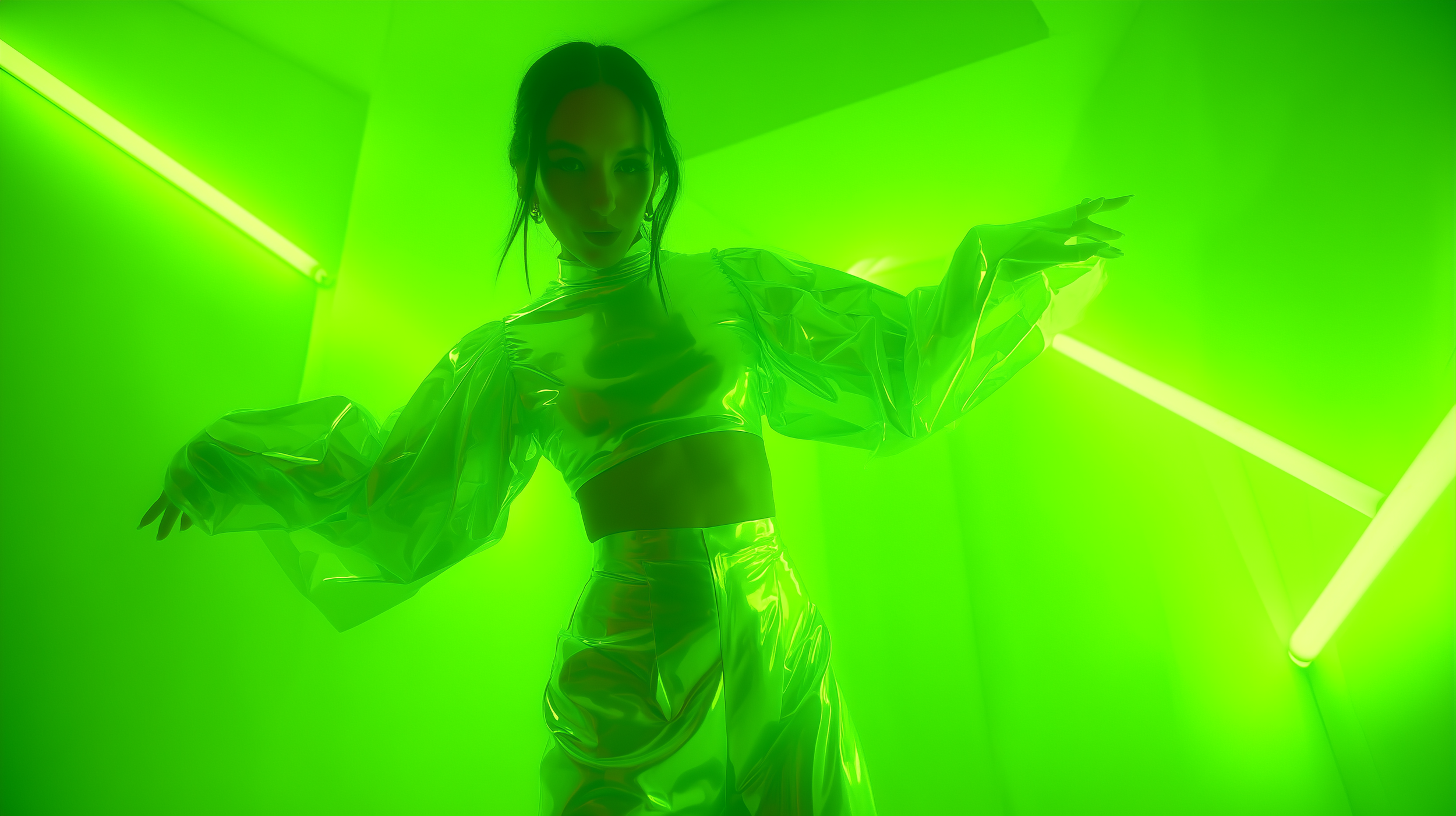 7ammai_A_minimalist_neon_green_immersive_room_where_a_woman_sta_70c1cdb8-c295-4b87-9fc1-55178639855d.png