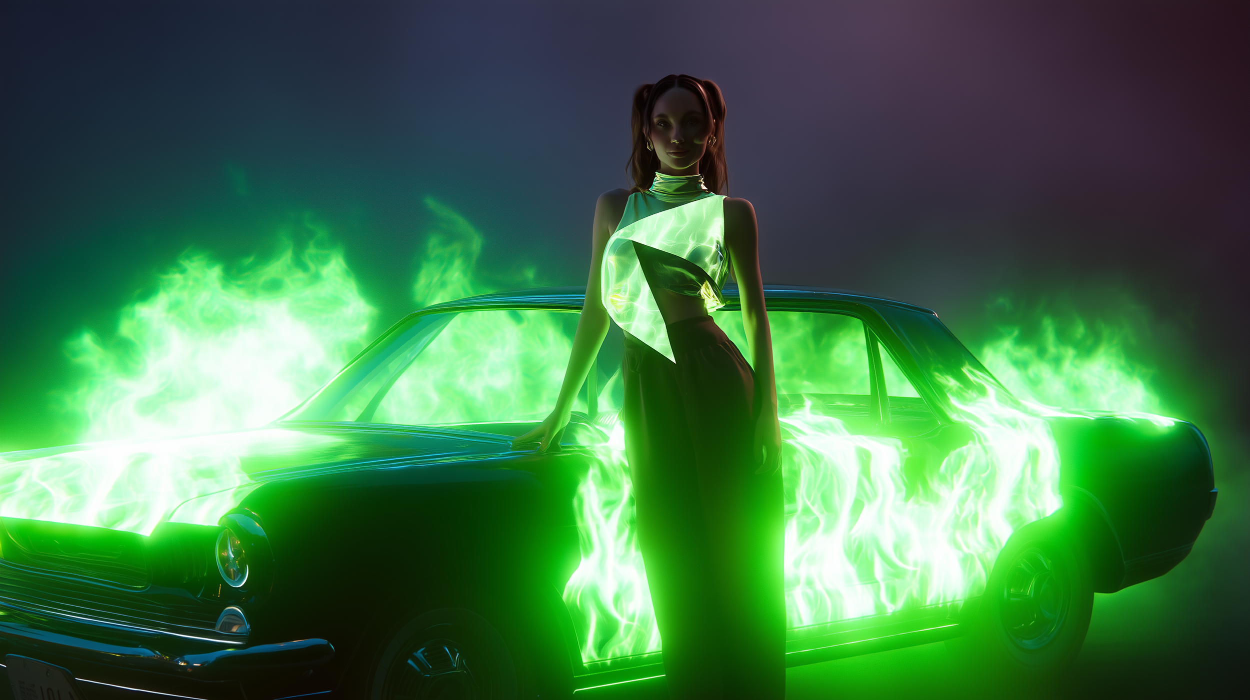 7ammai_A_futuristic_art_installation_featuring_a_woman_standing_1de51e61-fe07-41ba-aea4-2c4ada5d229d.png