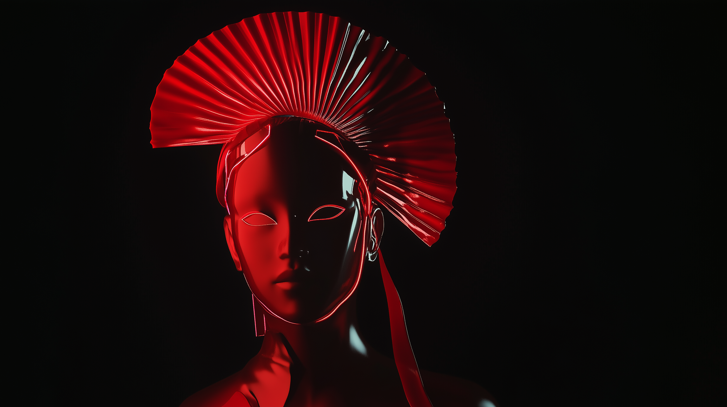 7ammai_3D_render_of_a_red_plastic_mask_with_an_Asian-inspired_h_a567aa56-507a-49a1-84cc-9da5b23c9942.png