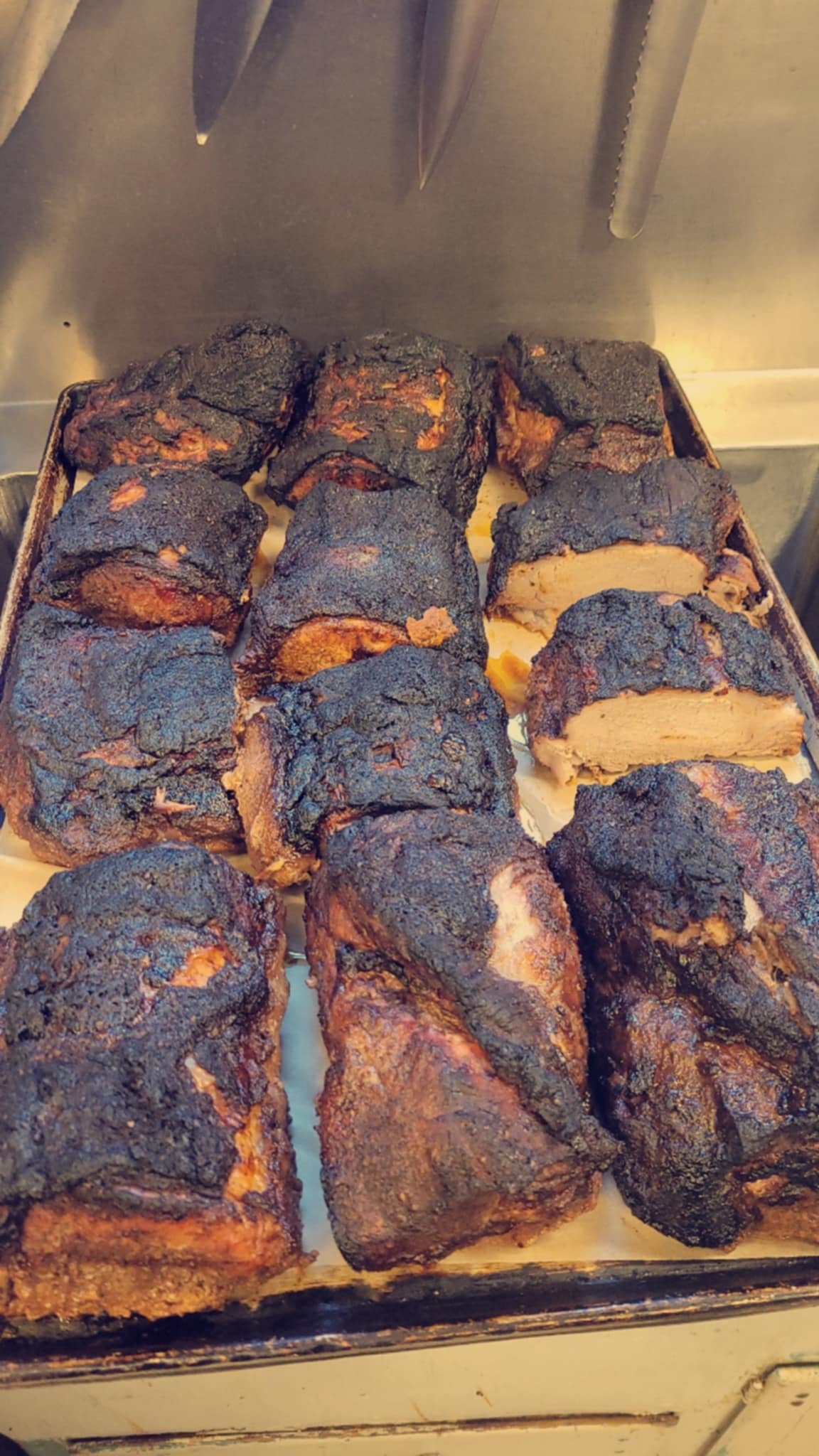 Roasted pork
