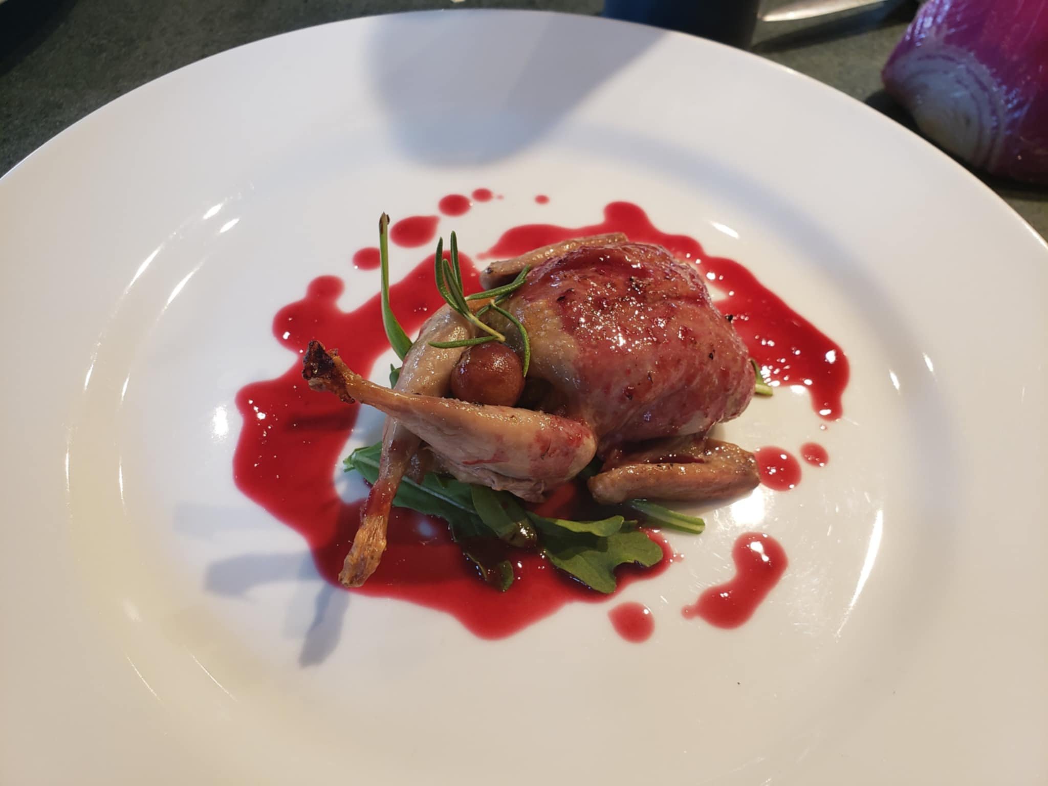 Quail Appetizer