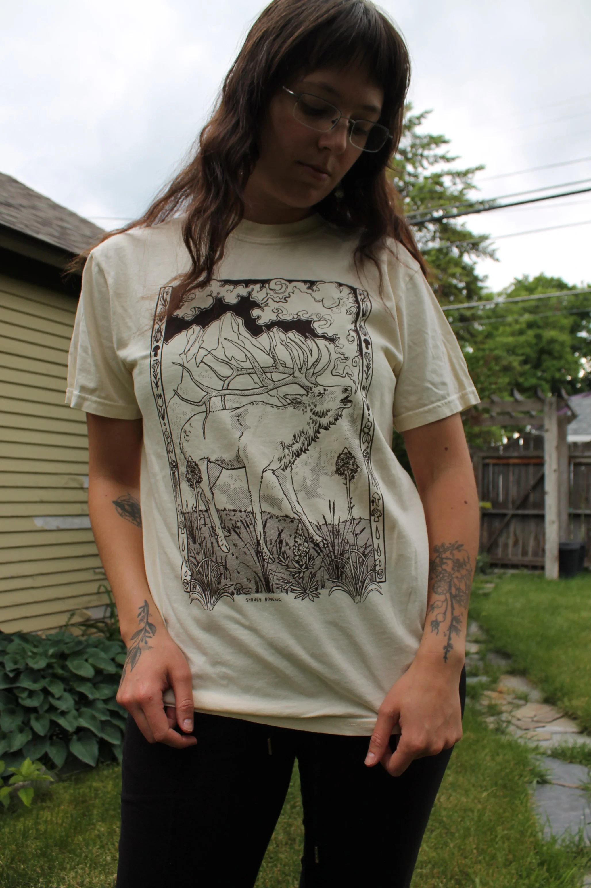 "Big Boy" Bugling Elk Tee