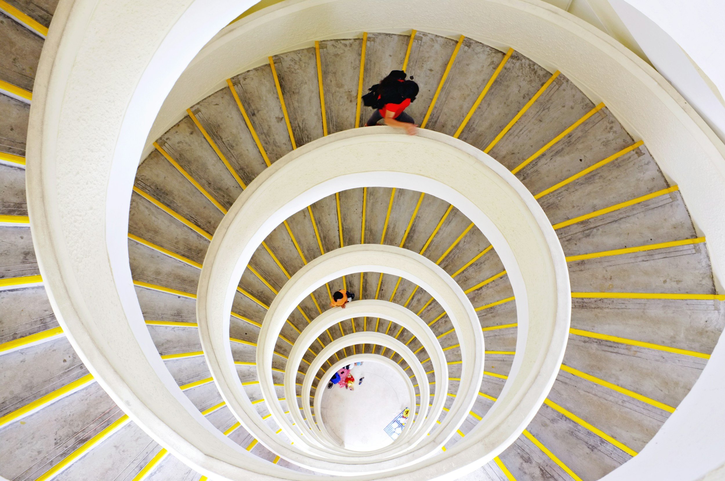 healing is like a spiral staircase