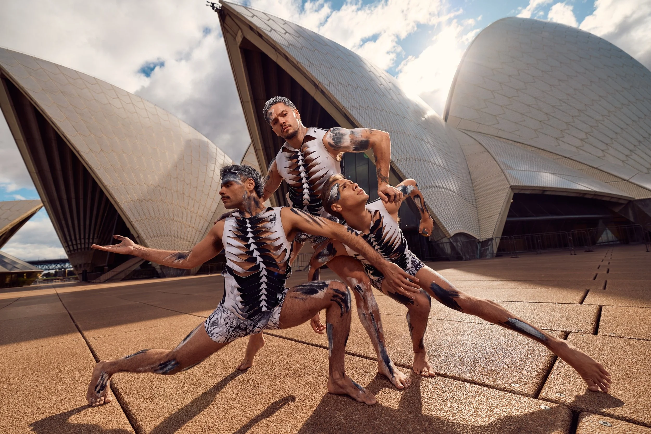 Sheltering, the beautiful dance production from @bangarradancetheatre is on till Saturday at @sydneyoperahouse before heading to @artscentremelbourne and @atqpac. These are some pictures I took at a media call outside Sydney Opera House, followed by 