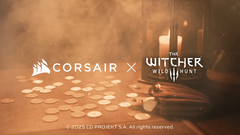 She's a Witcher...—CORSAIR x The Witcher 3: Wild Hunt.