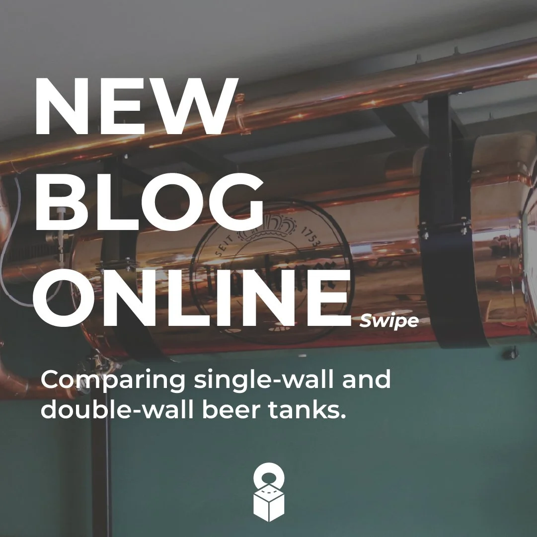 📢 Neuer Blog verf&uuml;gbar! 

Einwandiger oder doppelwandiger Biertank &ndash; worin liegt der Unterschied und welches System passt am besten zu deinem Setup? 
In unserem neuesten Blog erkl&auml;ren wir es klar und praxisnah. 

👉 Klicke auf den Li