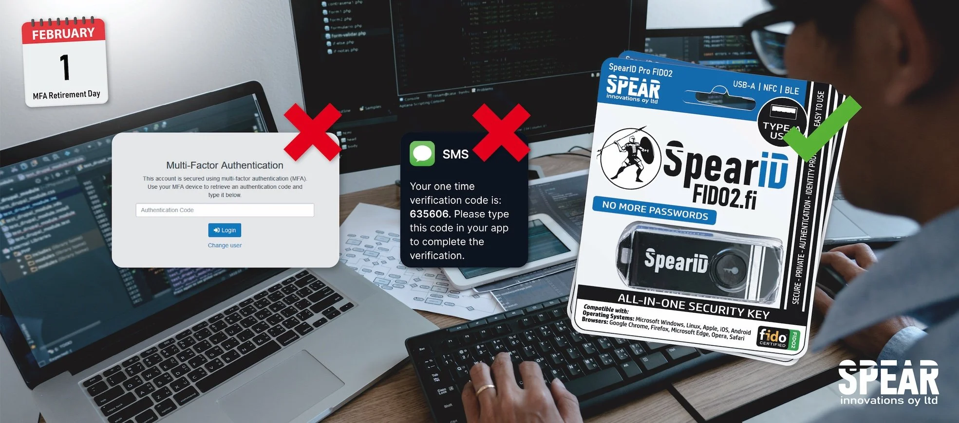 Microsoft is retiring SMS and voice-based MFA: now is the time to move to phishing-resistant authentication