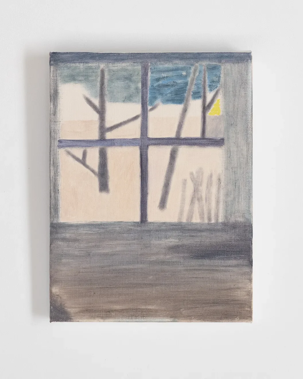 Winter Window, oil on linen, 40x30cm