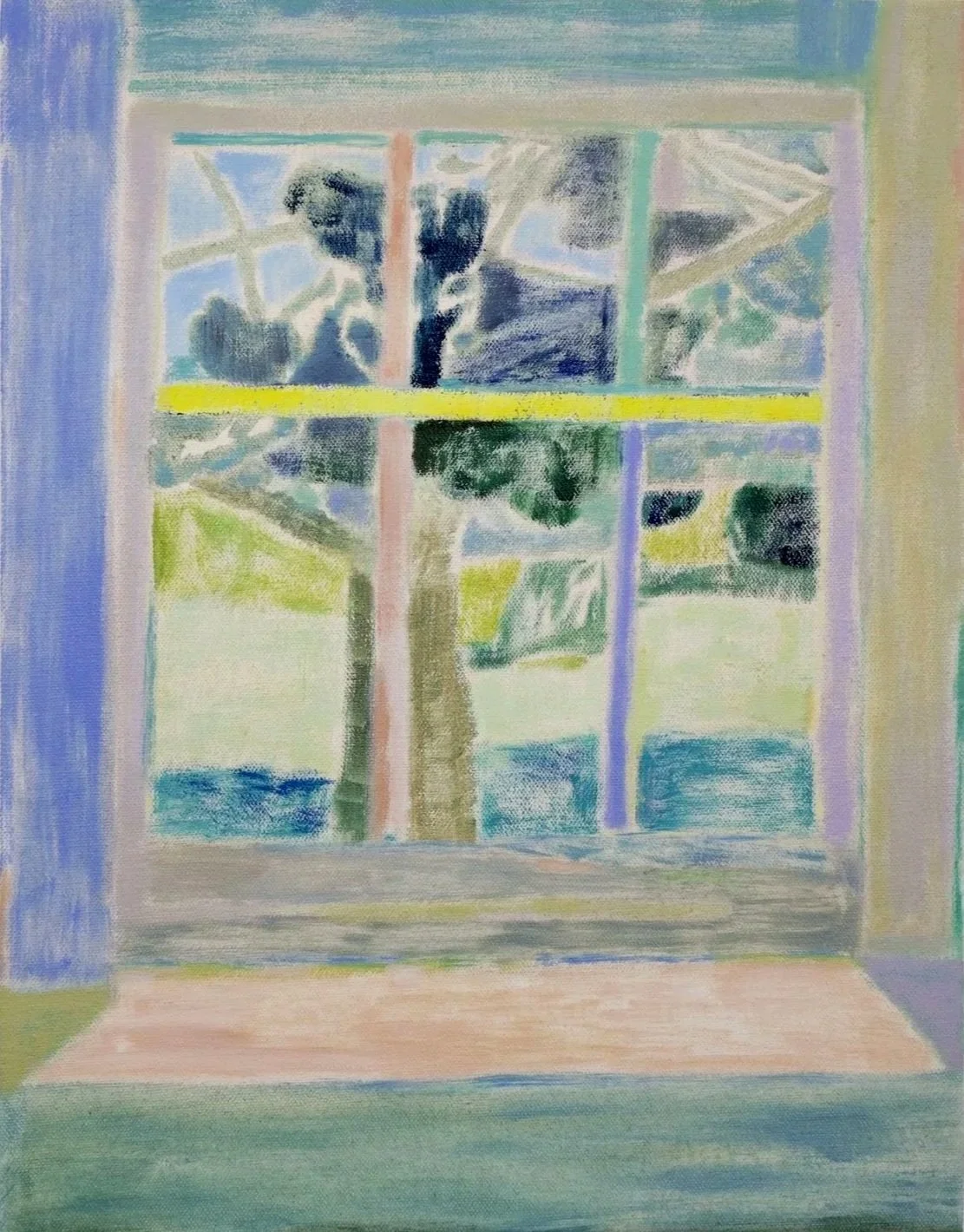 How I Saw It, oil on canvas on board, 36x28cm (SOLD)