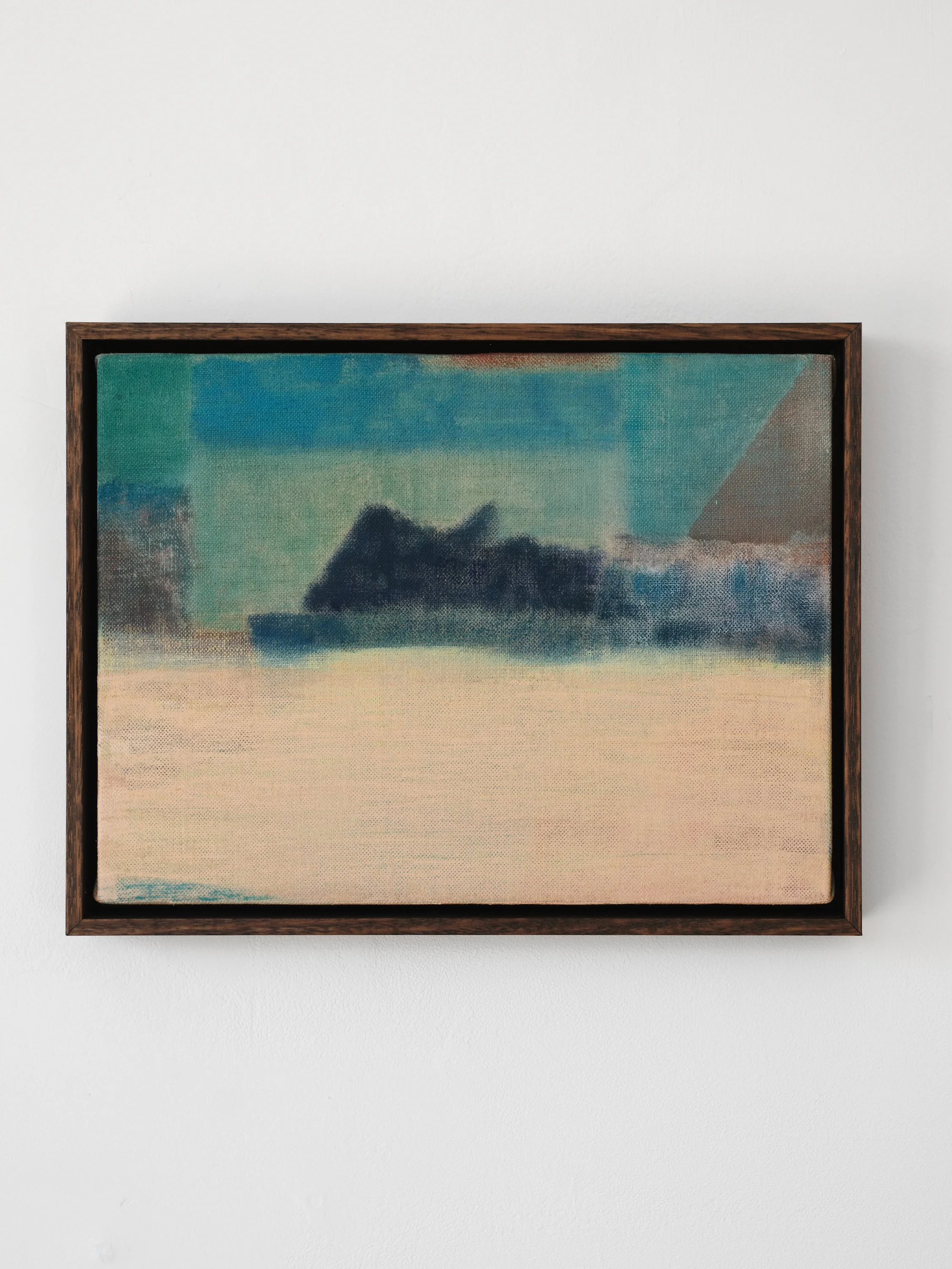 A small weight, oil on linen, 23x30cm